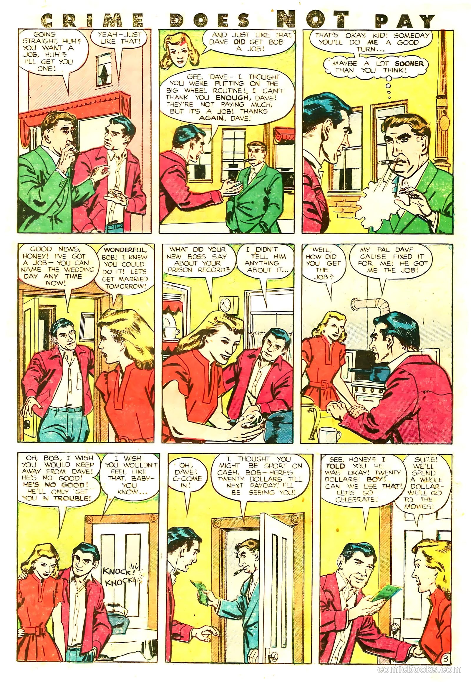Crime Does Not Pay #85 — page 19 of 52