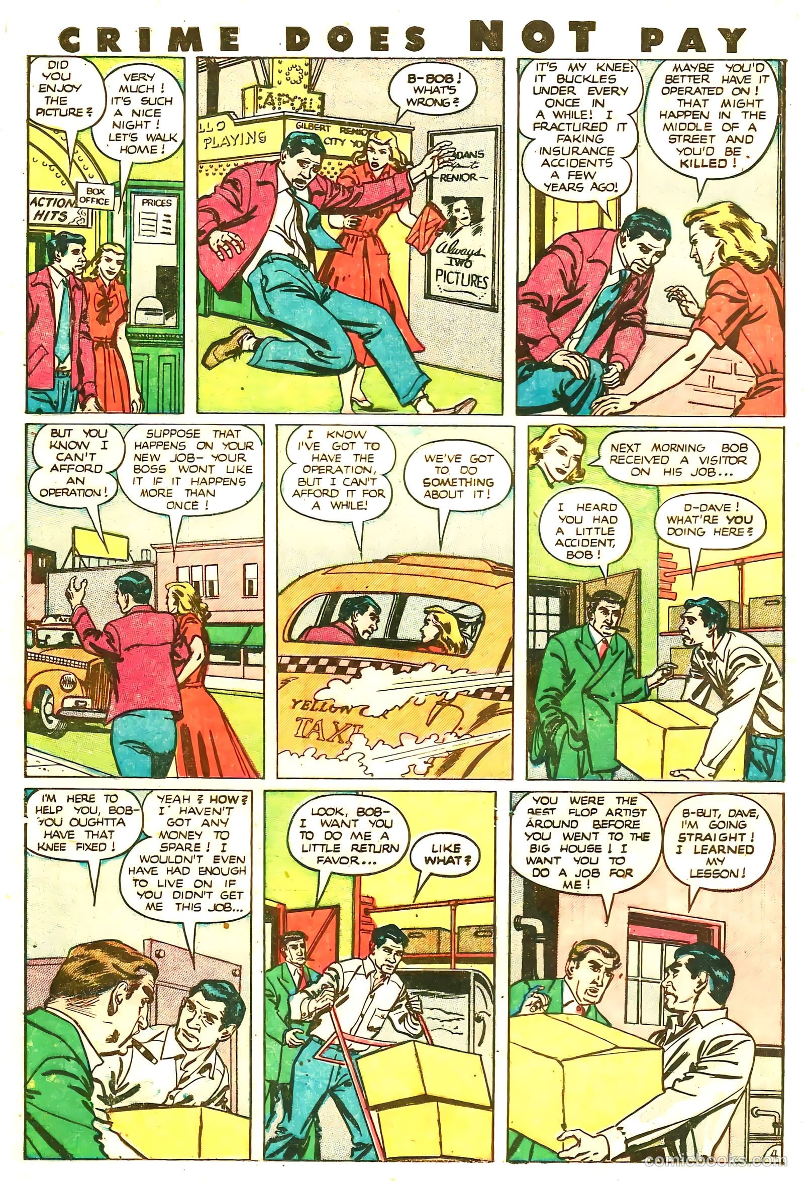 Crime Does Not Pay #85 — page 20 of 52
