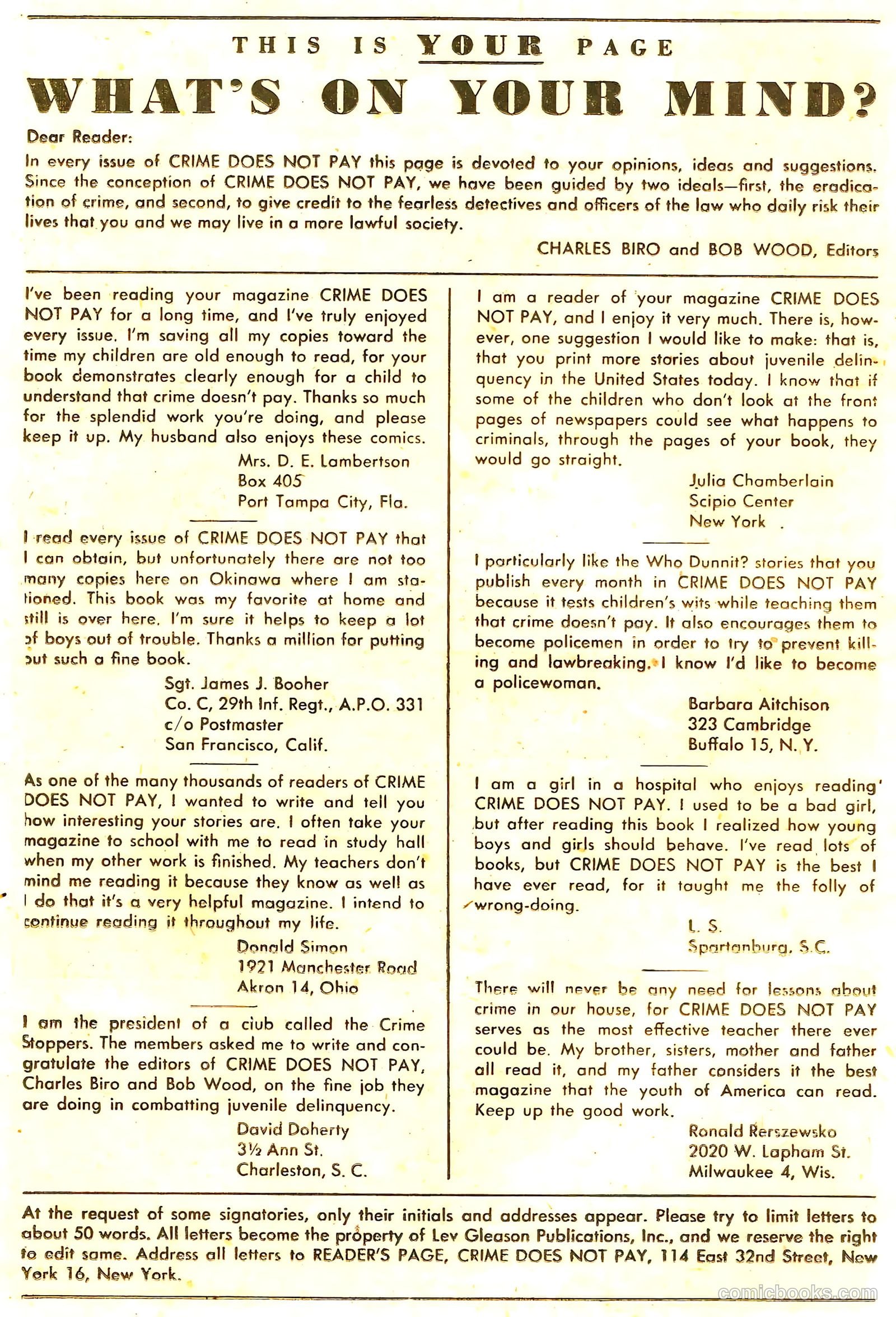 Crime Does Not Pay #85 — page 26 of 52