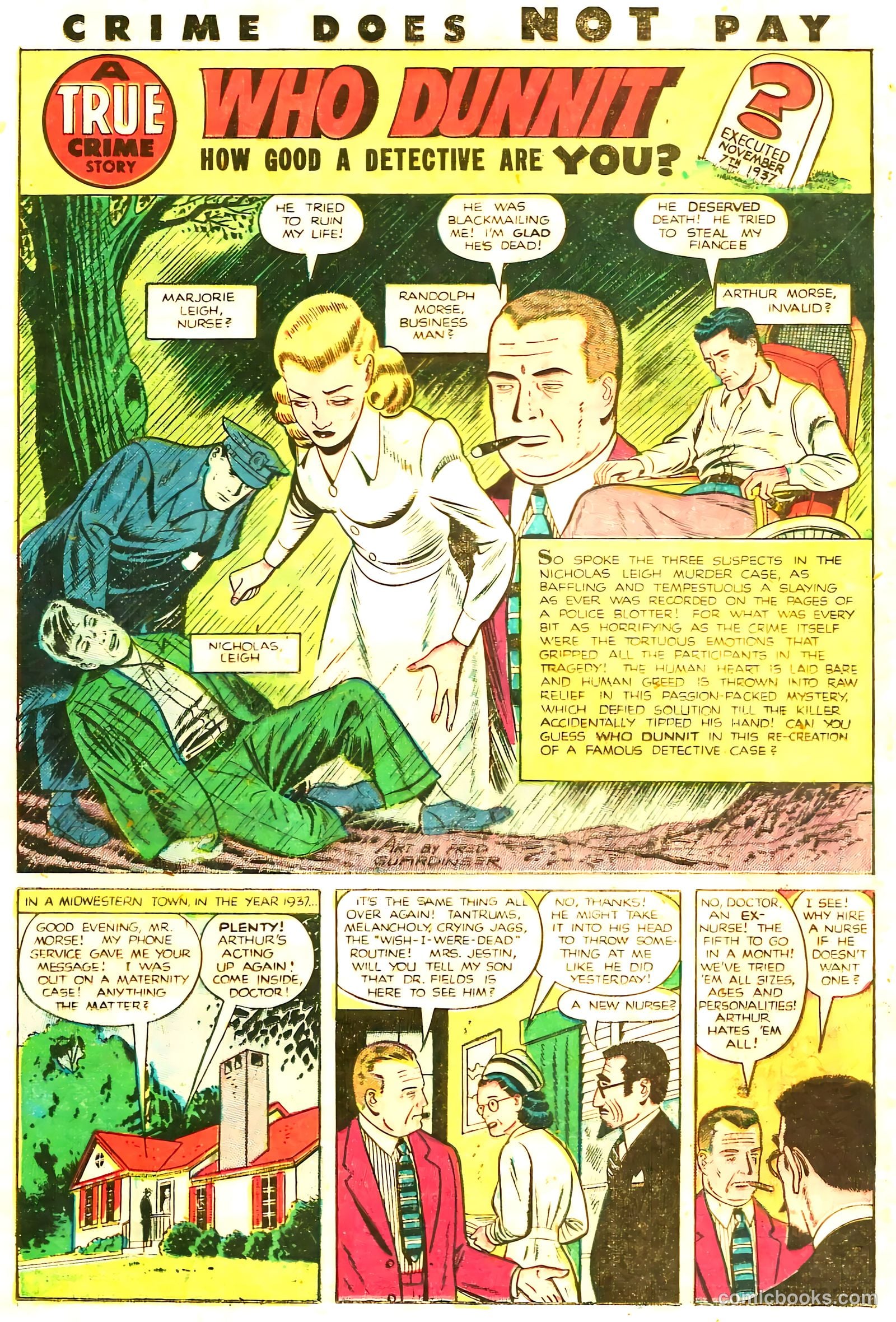 Crime Does Not Pay #85 — page 28 of 52