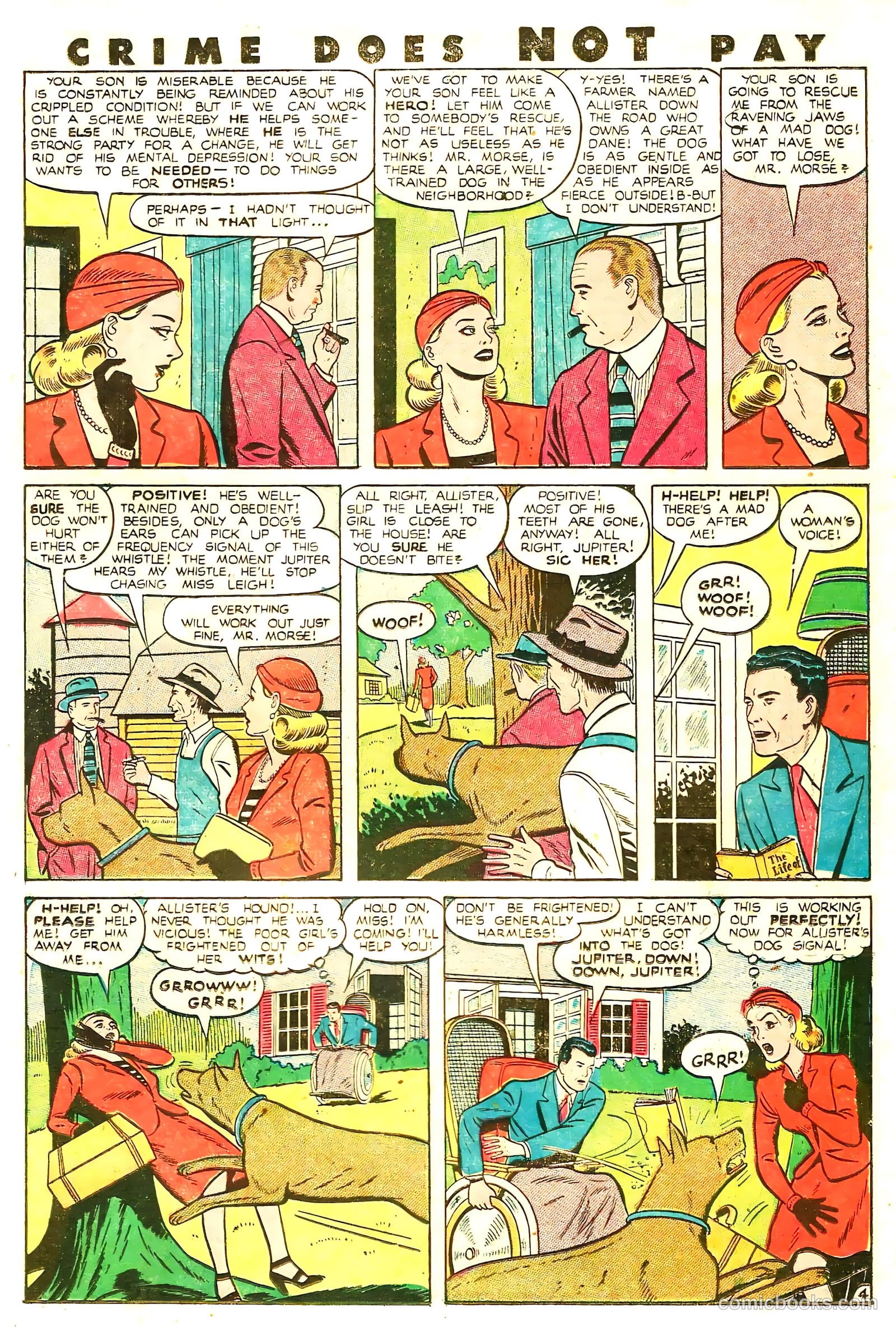 Crime Does Not Pay #85 — page 31 of 52