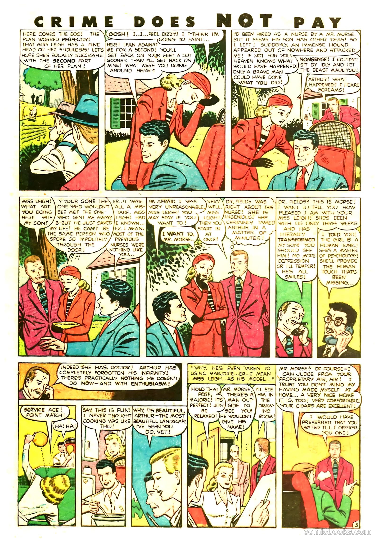 Crime Does Not Pay #85 — page 32 of 52