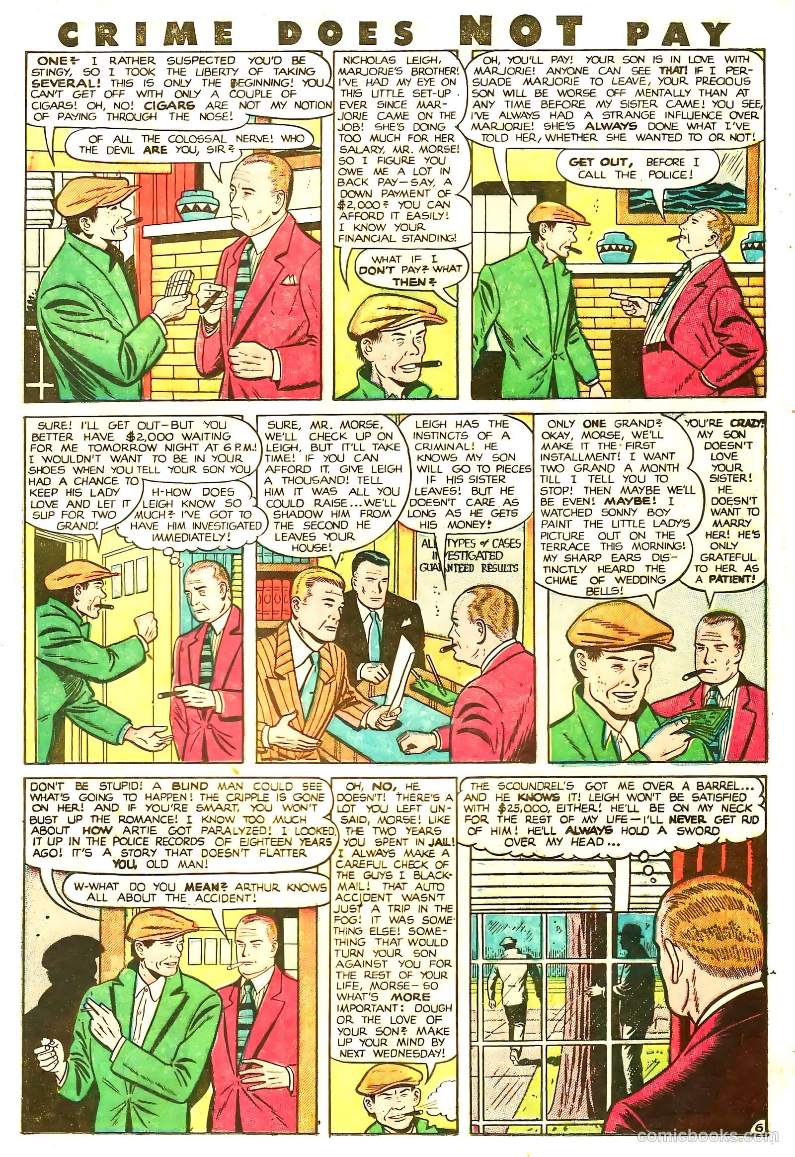 Crime Does Not Pay #85 — page 33 of 52
