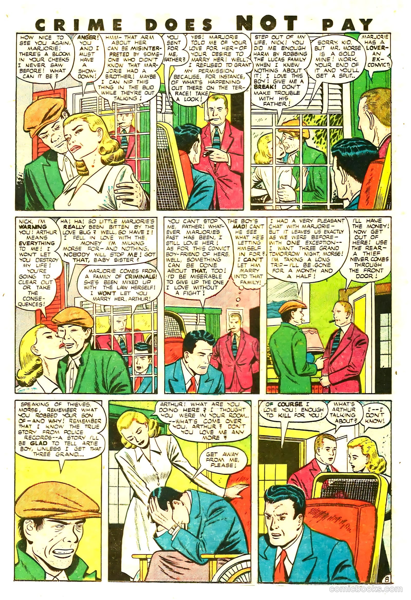 Crime Does Not Pay #85 — page 35 of 52