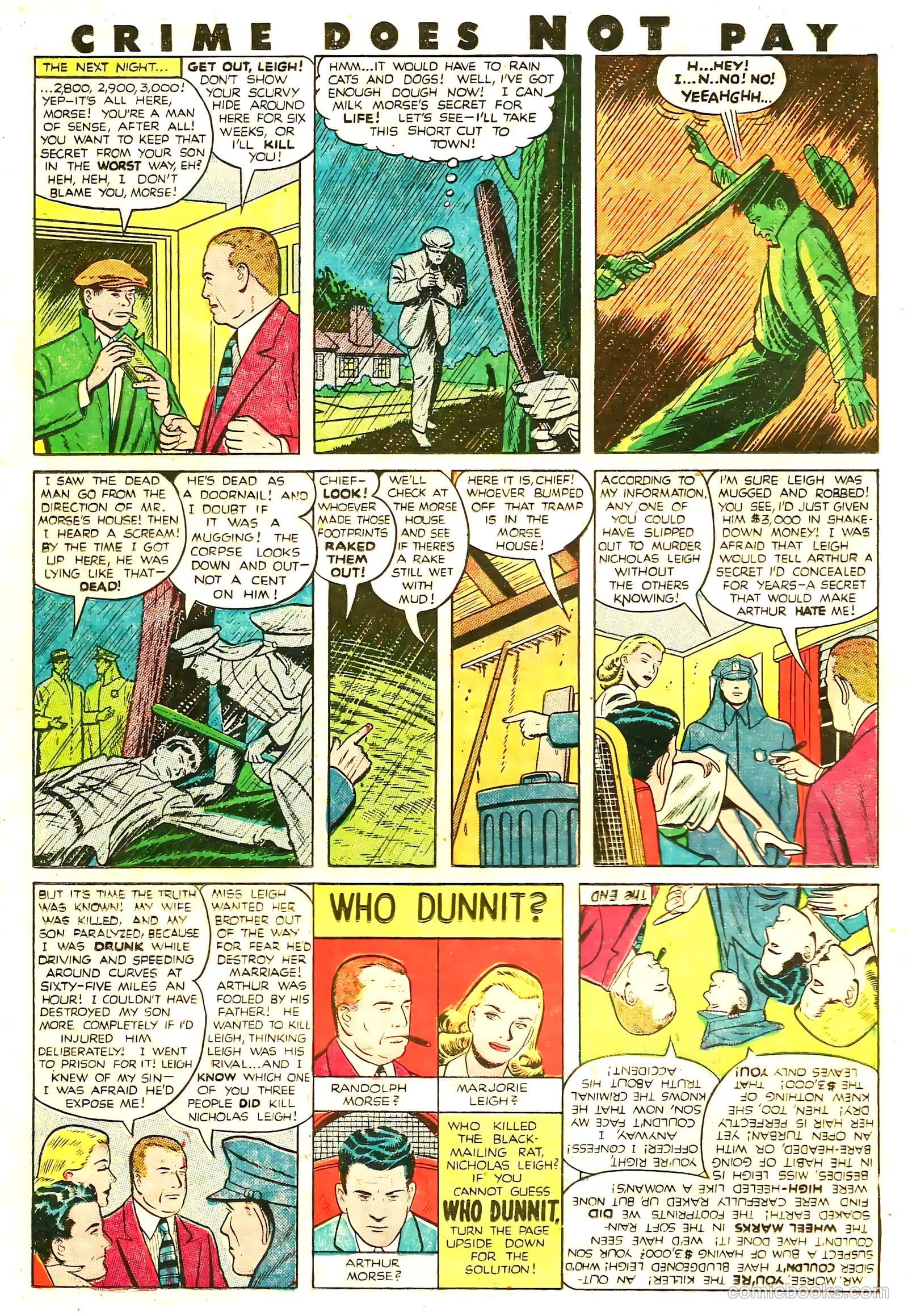 Crime Does Not Pay #85 — page 36 of 52