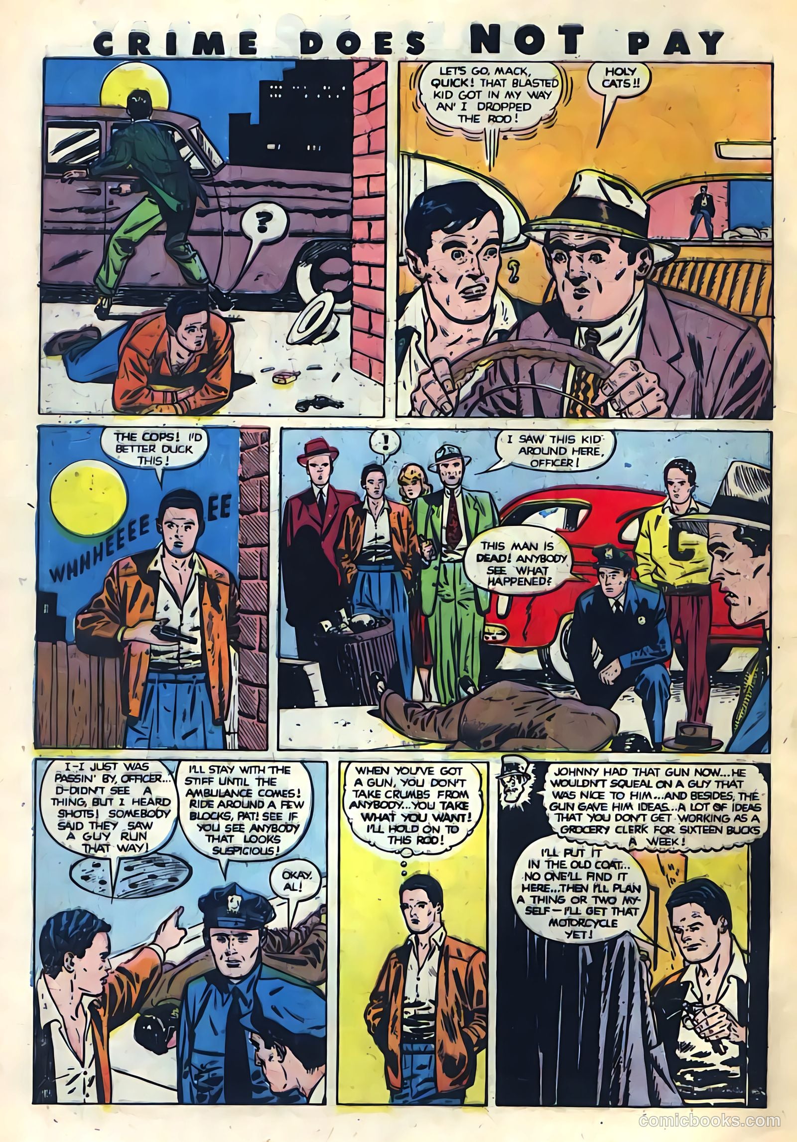 Crime Does Not Pay #86 — page 6 of 51