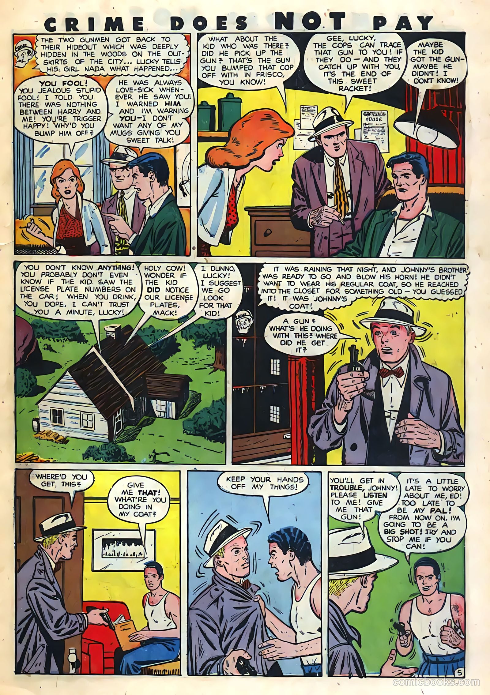 Crime Does Not Pay #86 — page 7 of 51