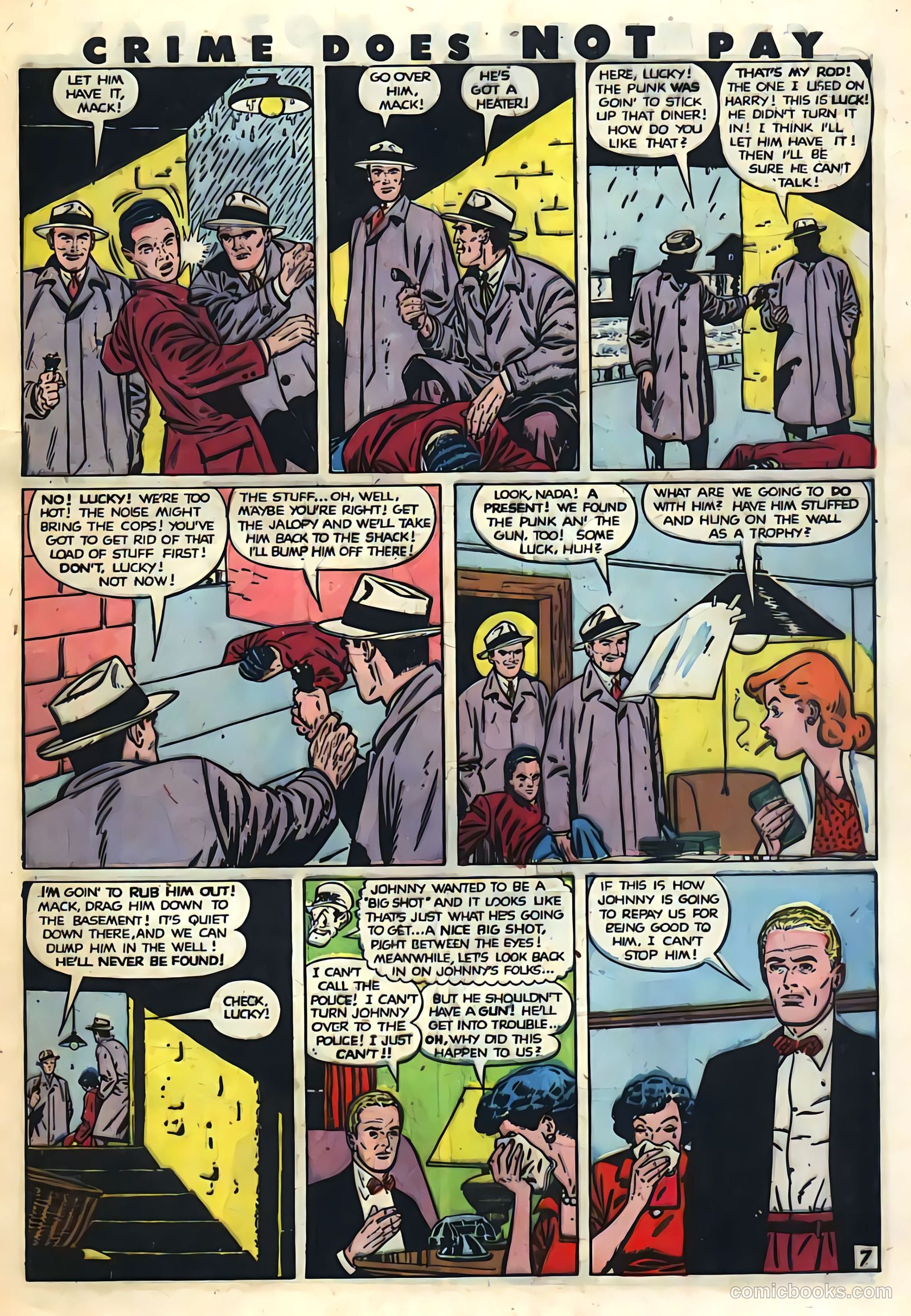 Crime Does Not Pay #86 — page 9 of 51