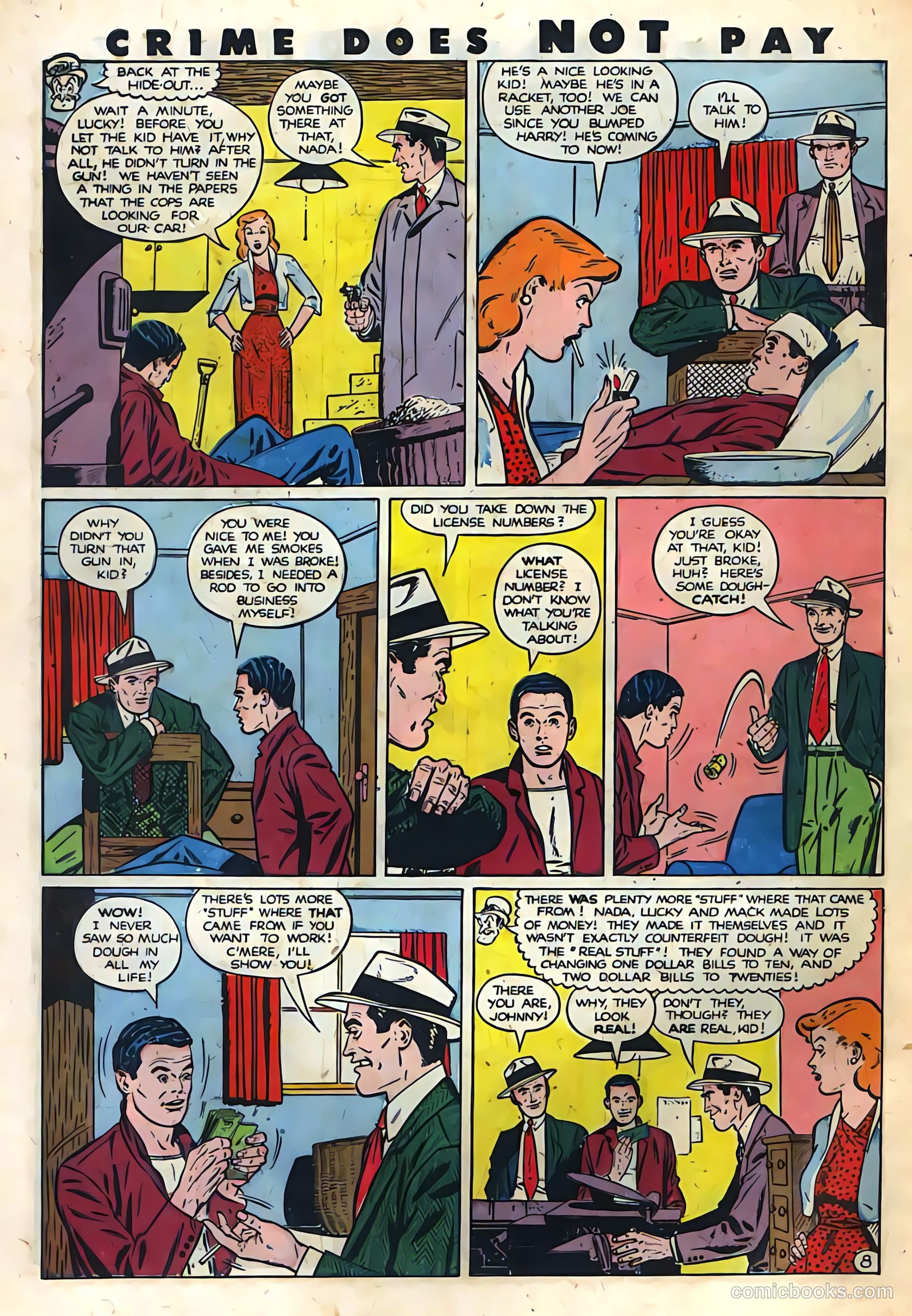 Crime Does Not Pay #86 — page 10 of 51