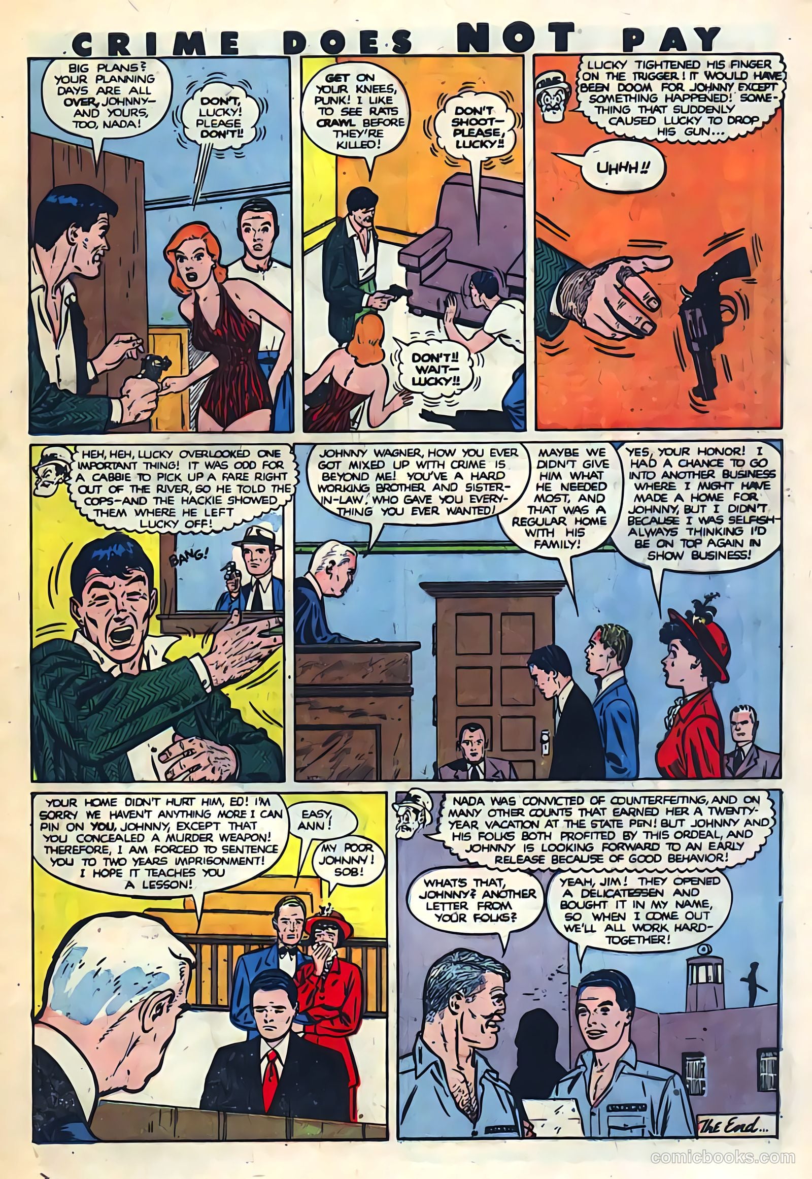 Crime Does Not Pay #86 — page 13 of 51