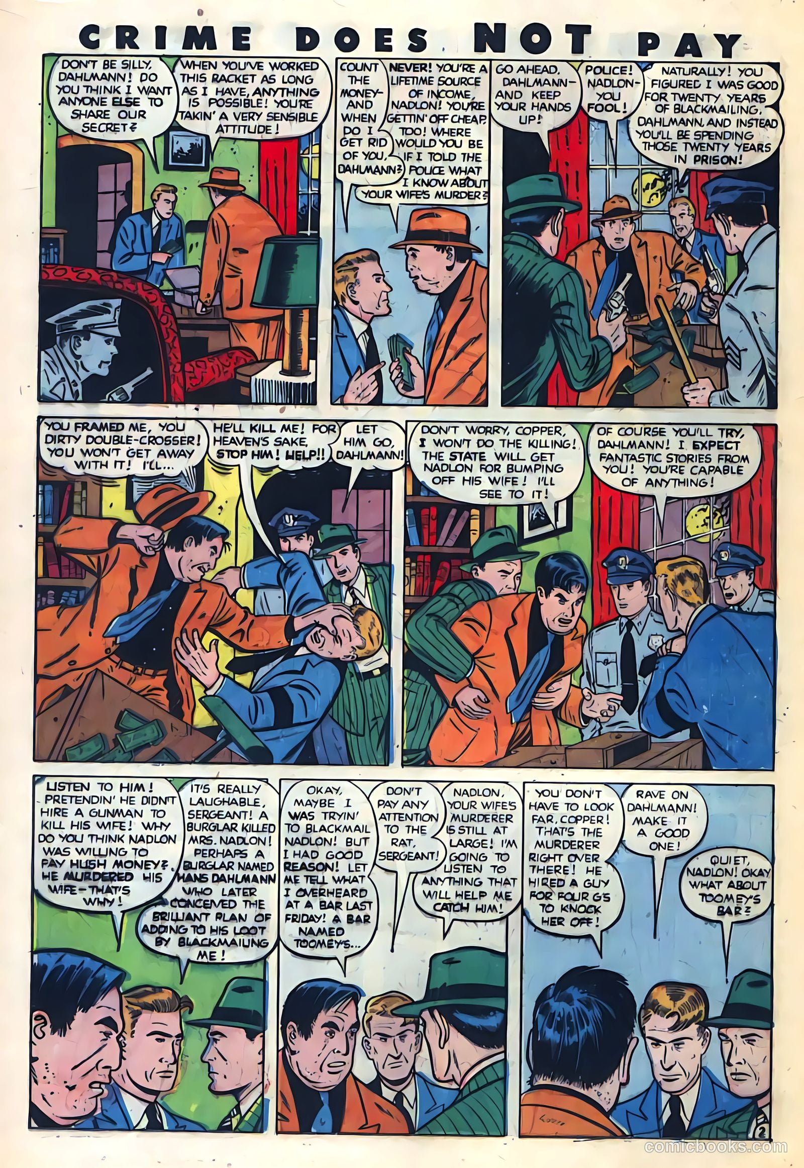 Crime Does Not Pay #86 — page 18 of 51
