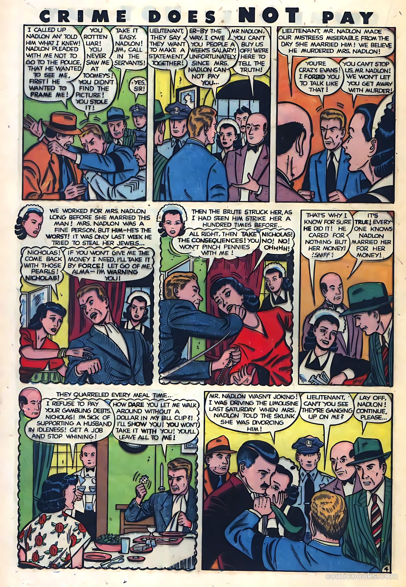 Crime Does Not Pay #86 — page 20 of 51