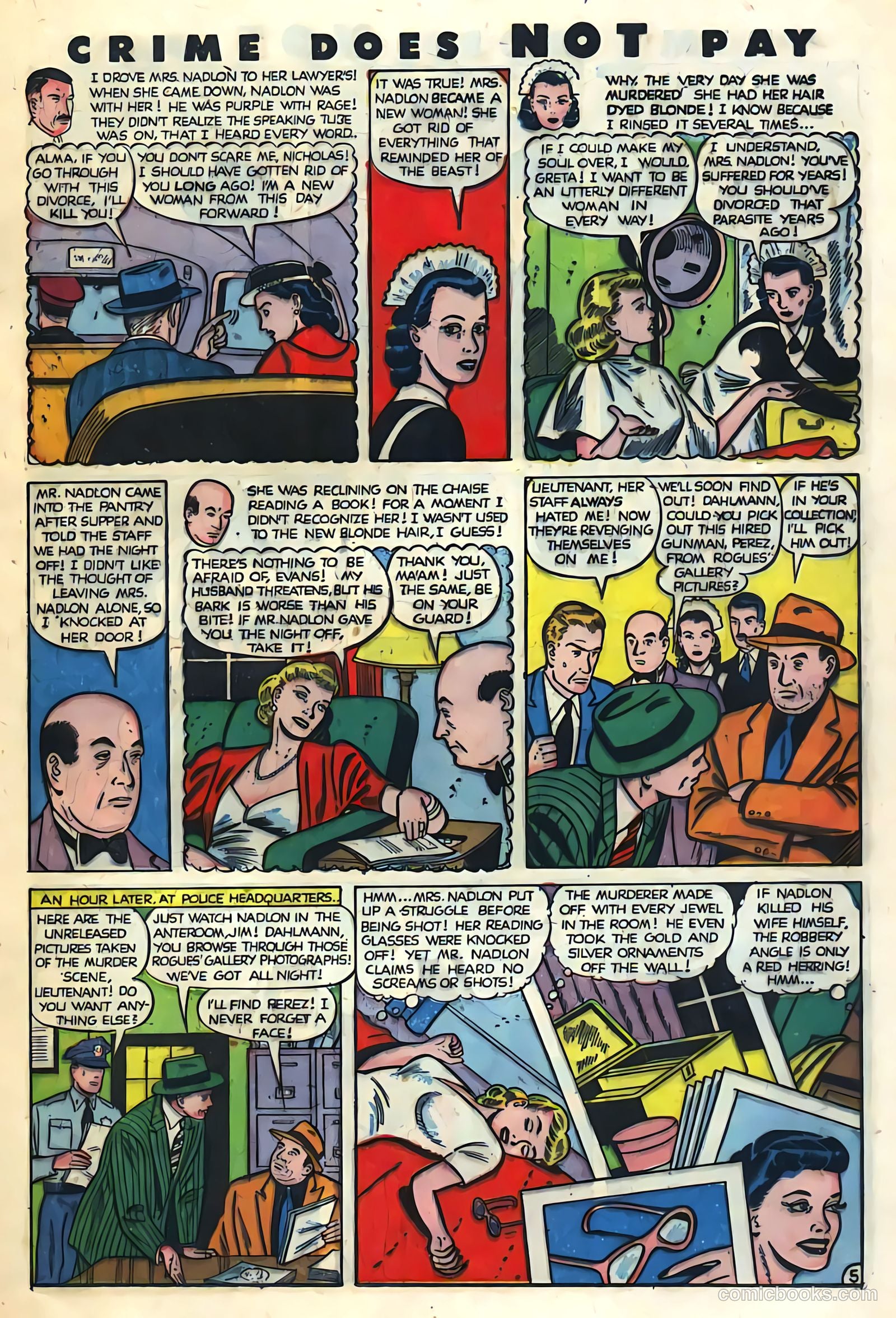 Crime Does Not Pay #86 — page 21 of 51