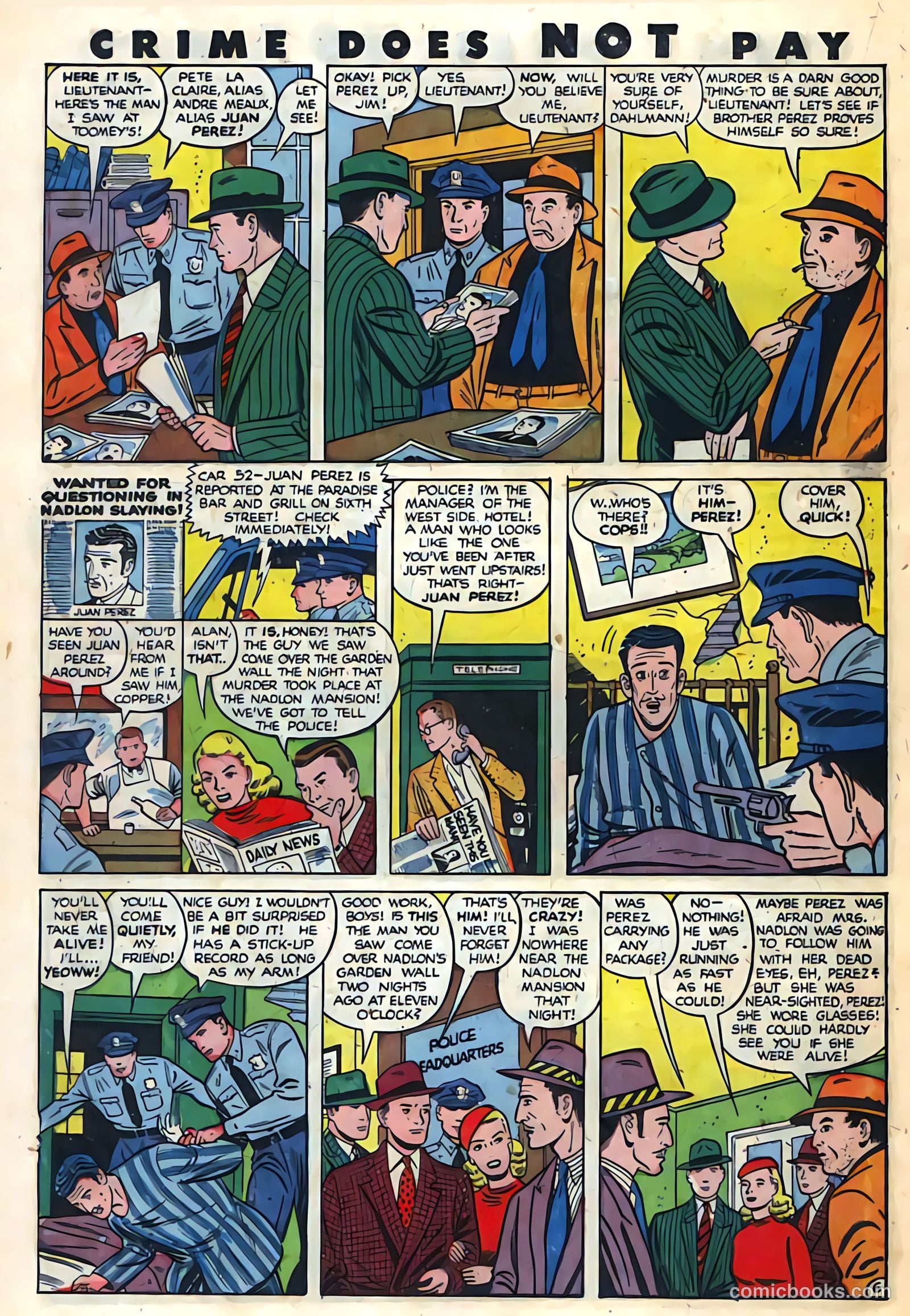 Crime Does Not Pay #86 — page 22 of 51