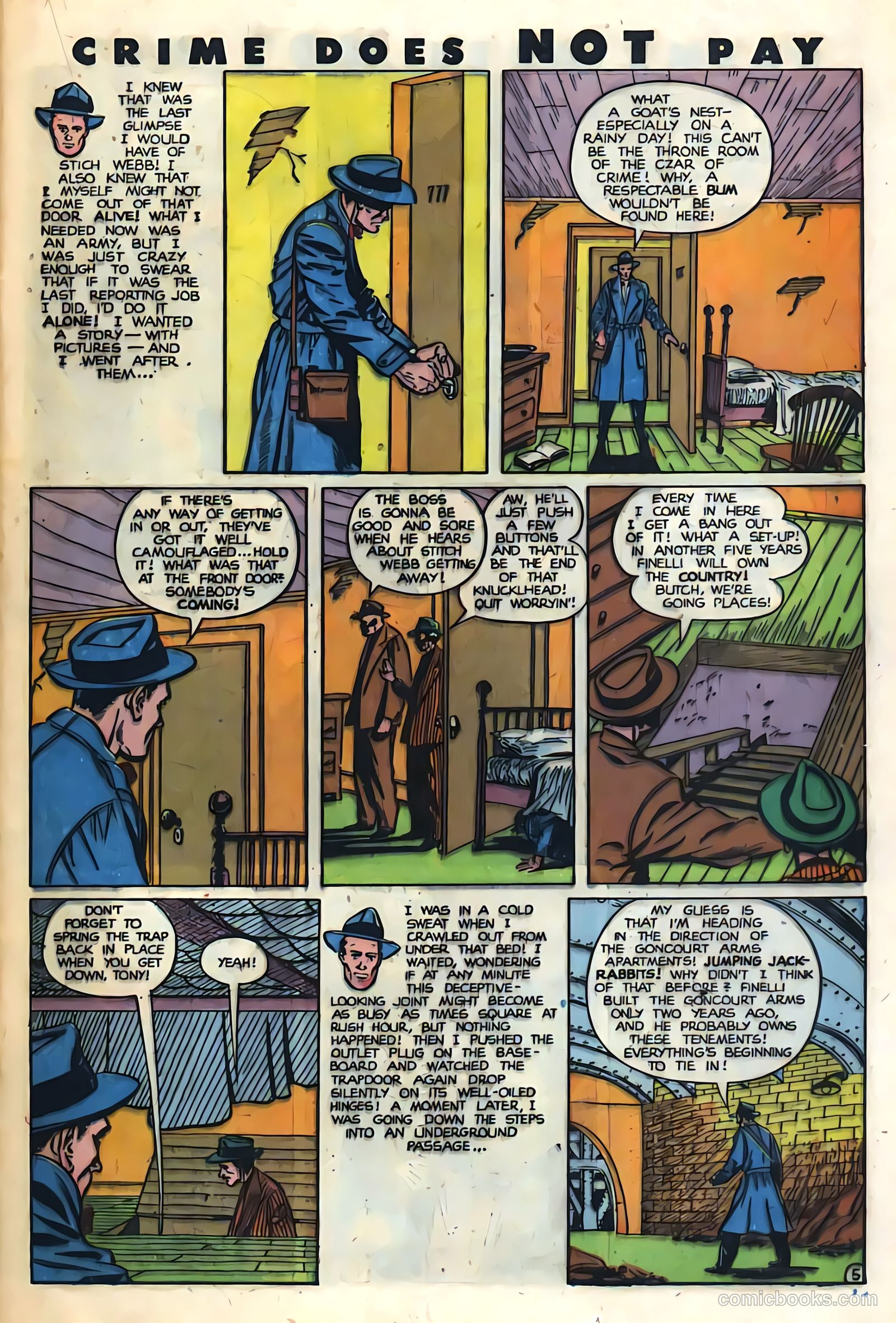 Crime Does Not Pay #86 — page 32 of 51