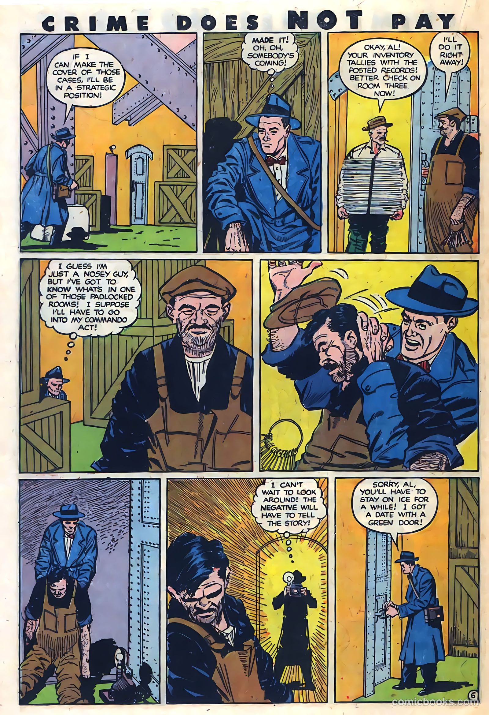 Crime Does Not Pay #86 — page 33 of 51