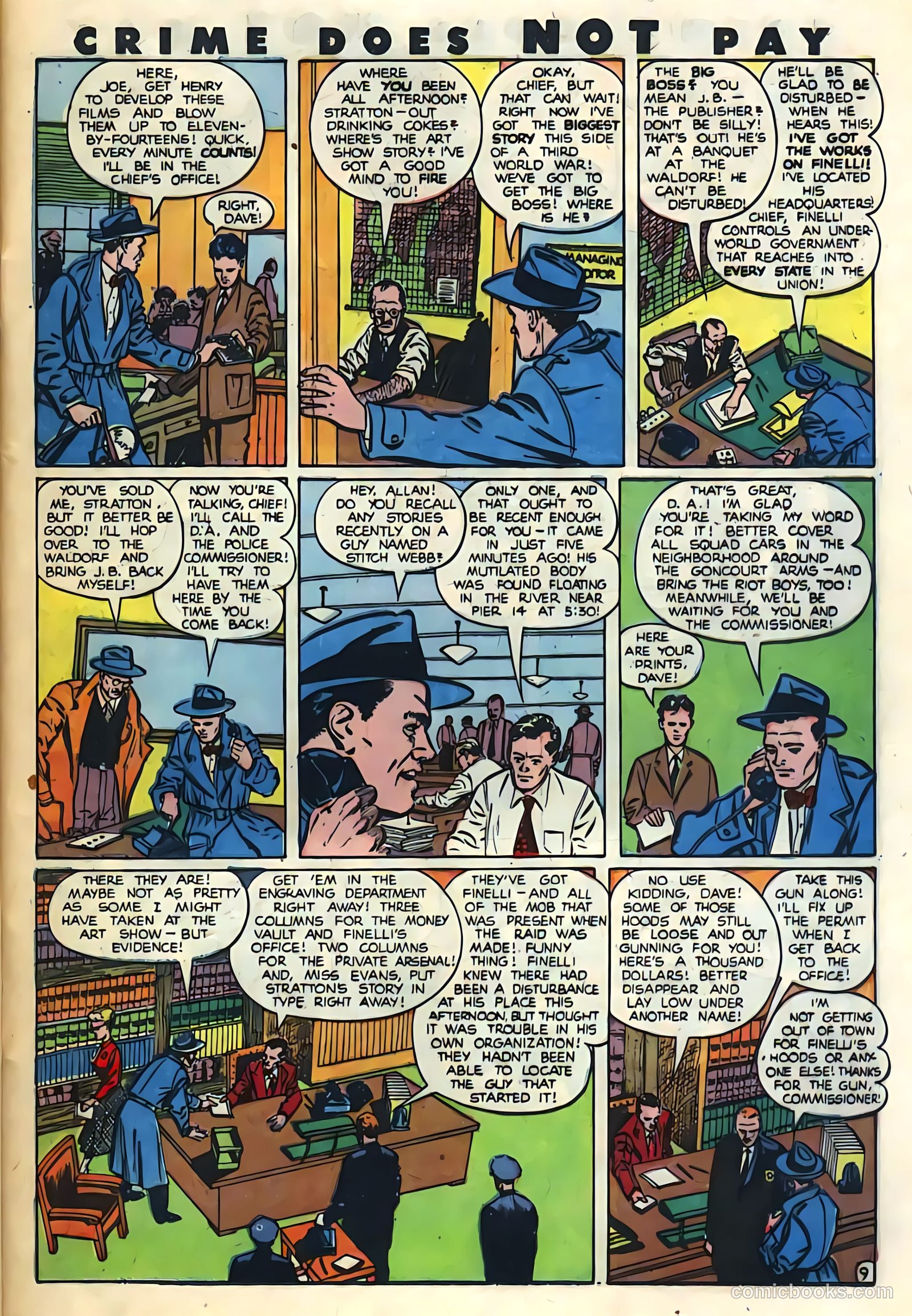 Crime Does Not Pay #86 — page 36 of 51