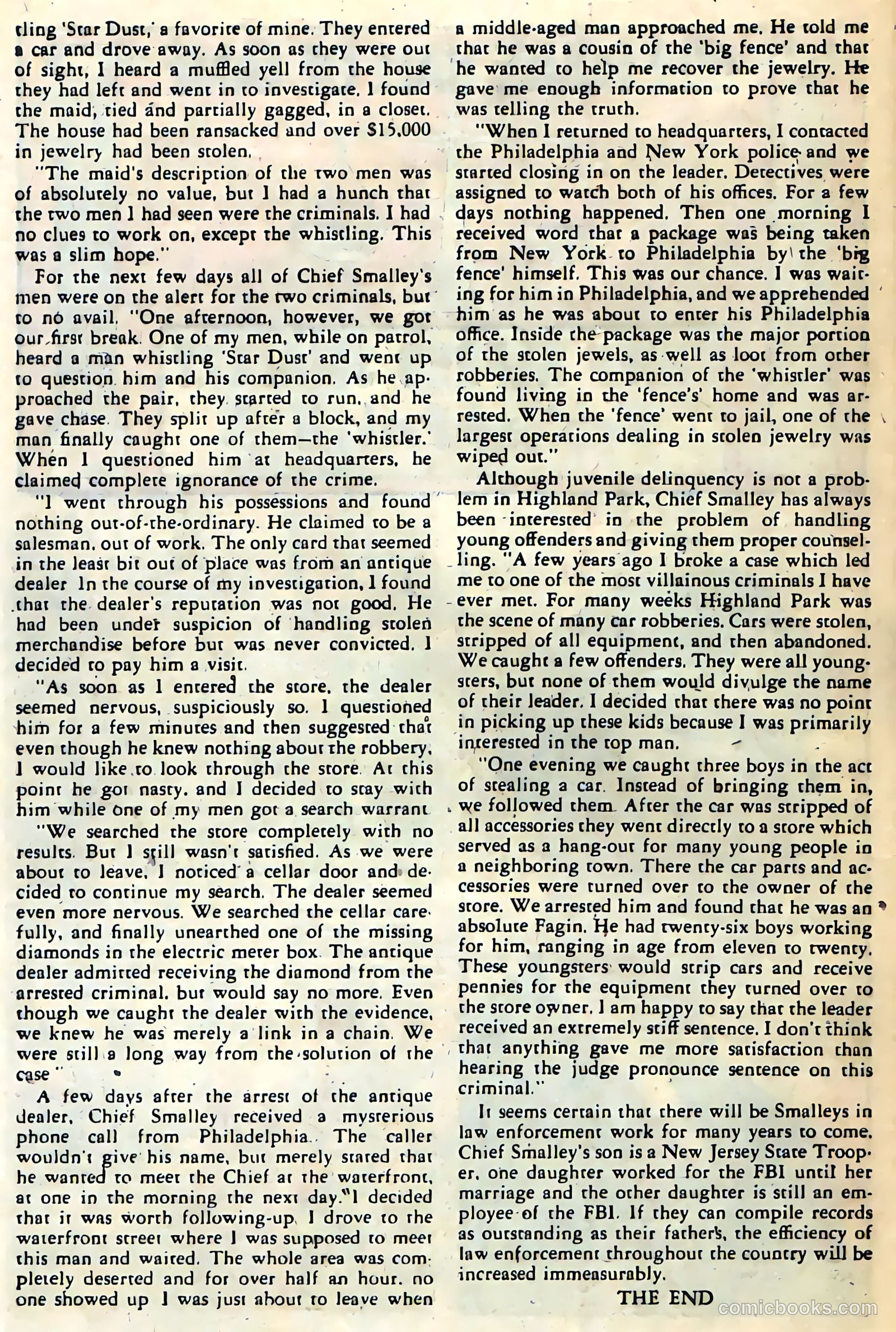 Crime Does Not Pay #86 — page 39 of 51