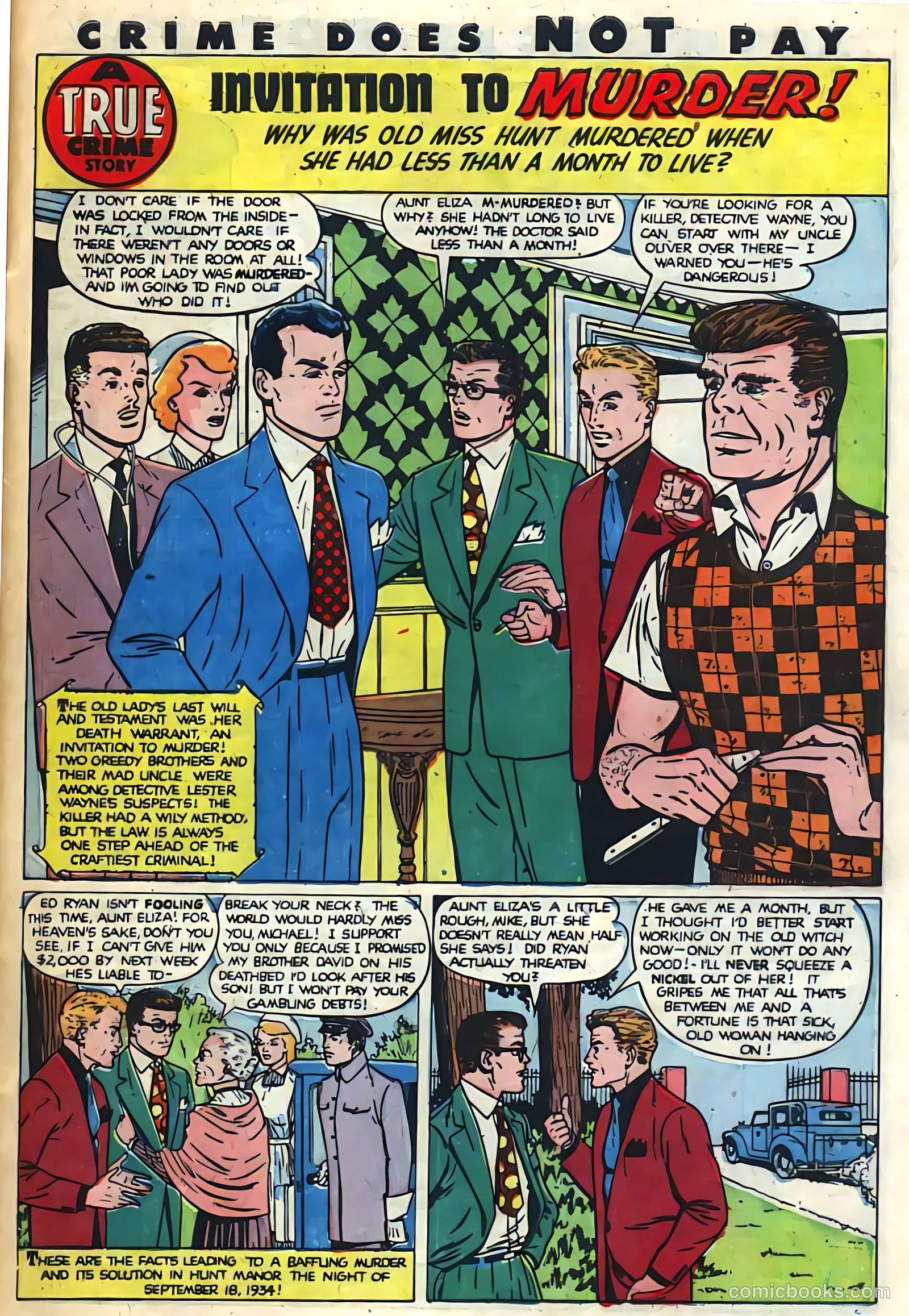 Crime Does Not Pay #86 — page 40 of 51