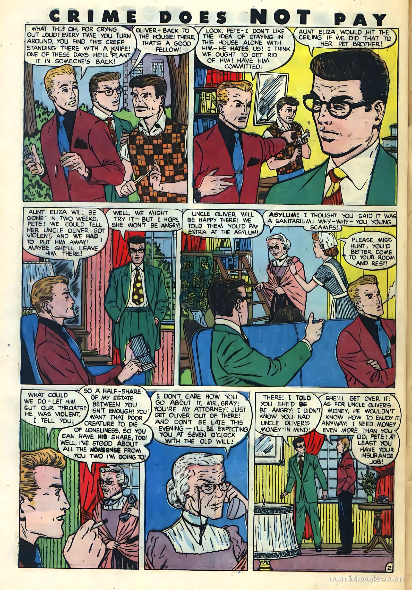 Crime Does Not Pay #86 — page 41 of 51