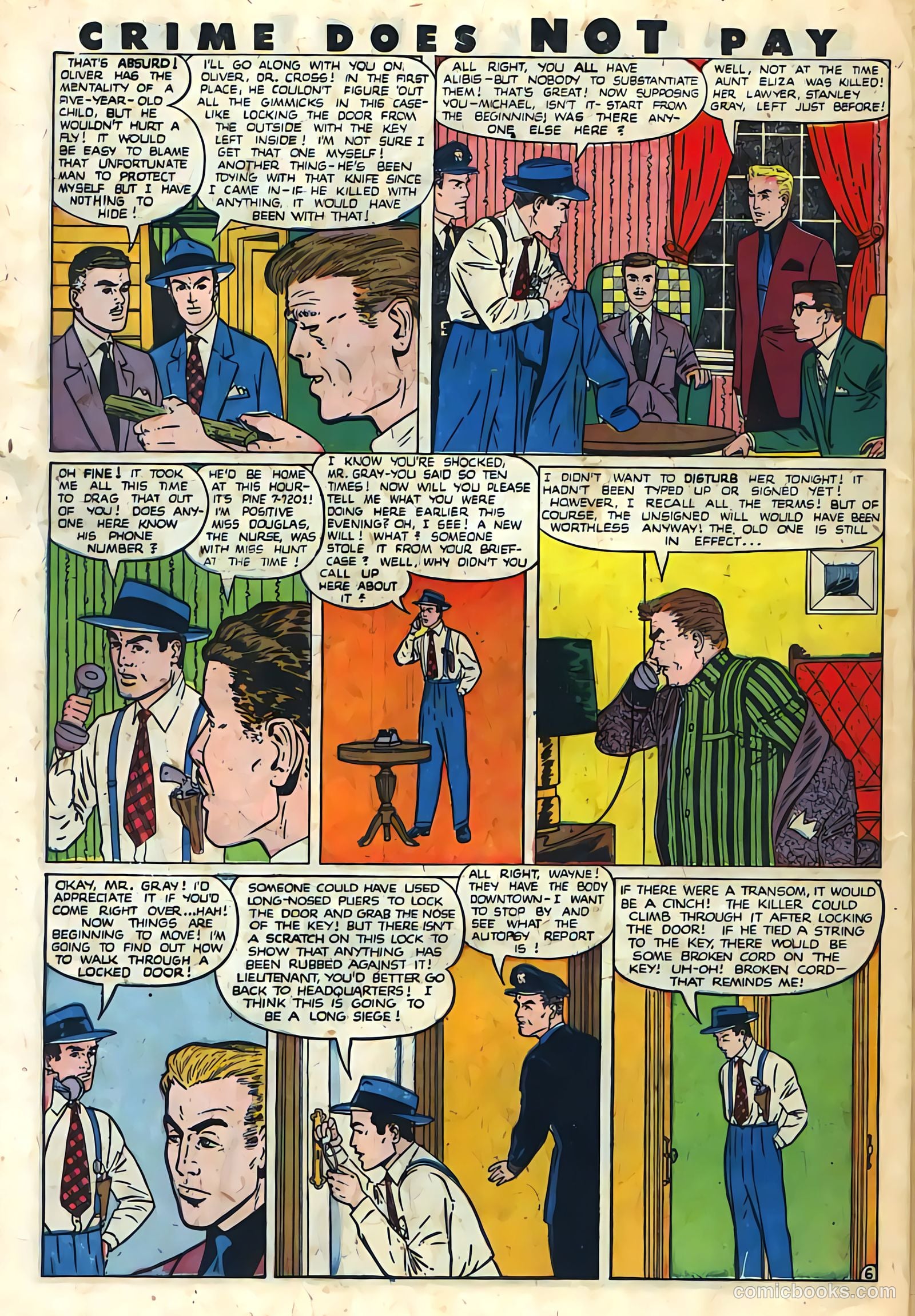 Crime Does Not Pay #86 — page 45 of 51
