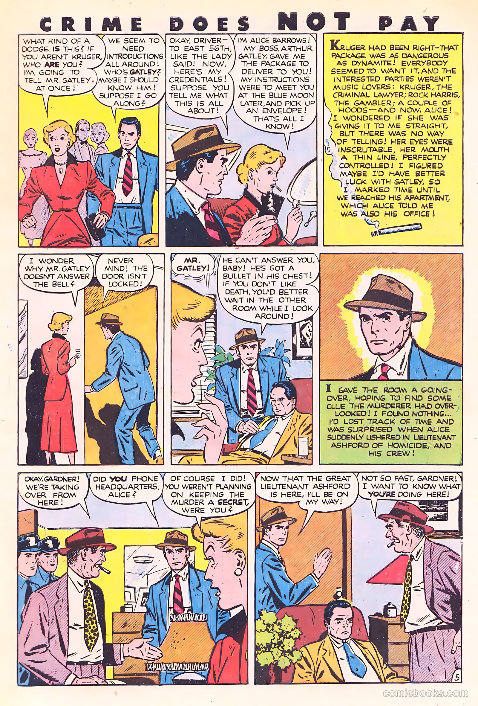 Crime Does Not Pay #87 — page 7 of 53