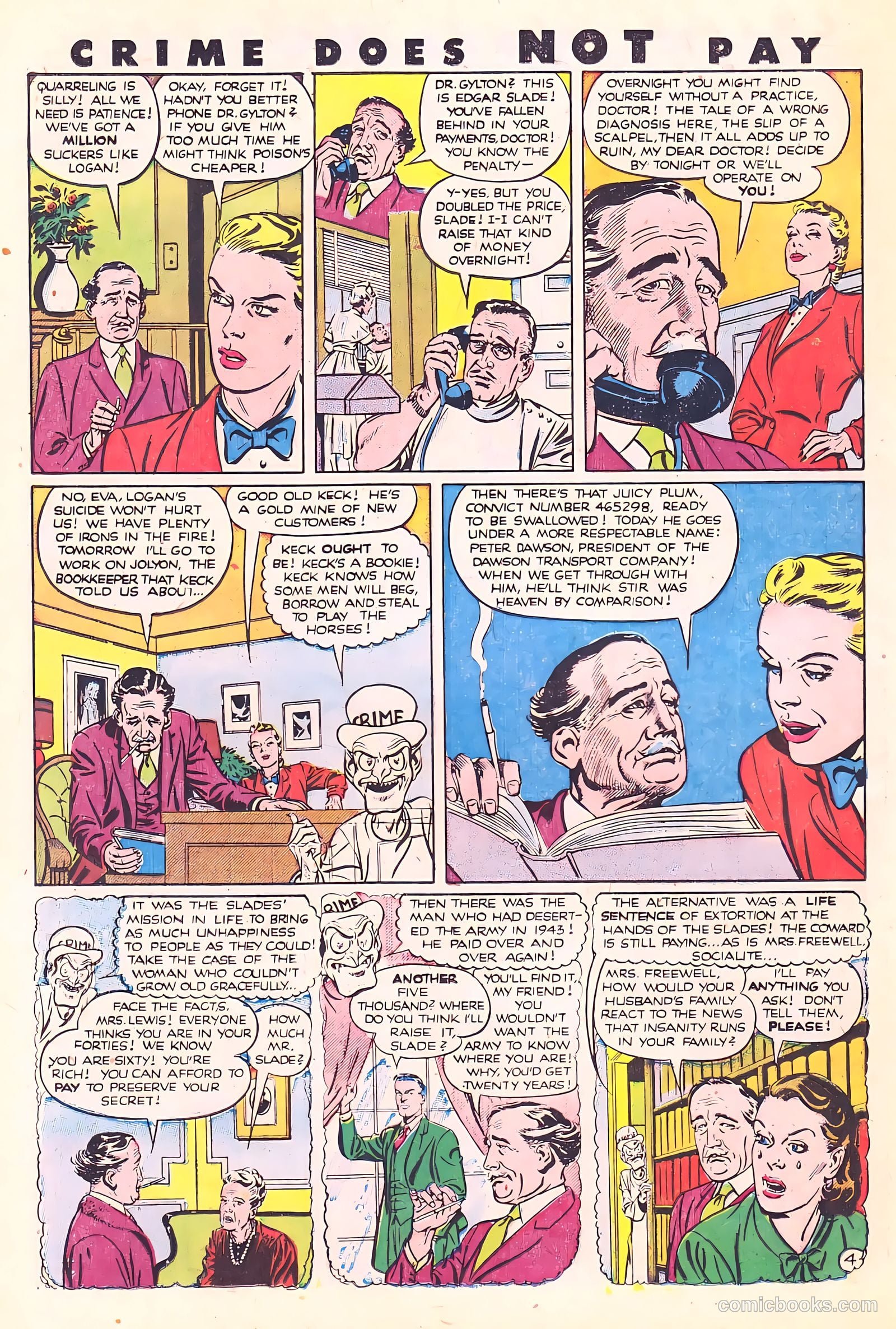 Crime Does Not Pay #87 — page 22 of 53