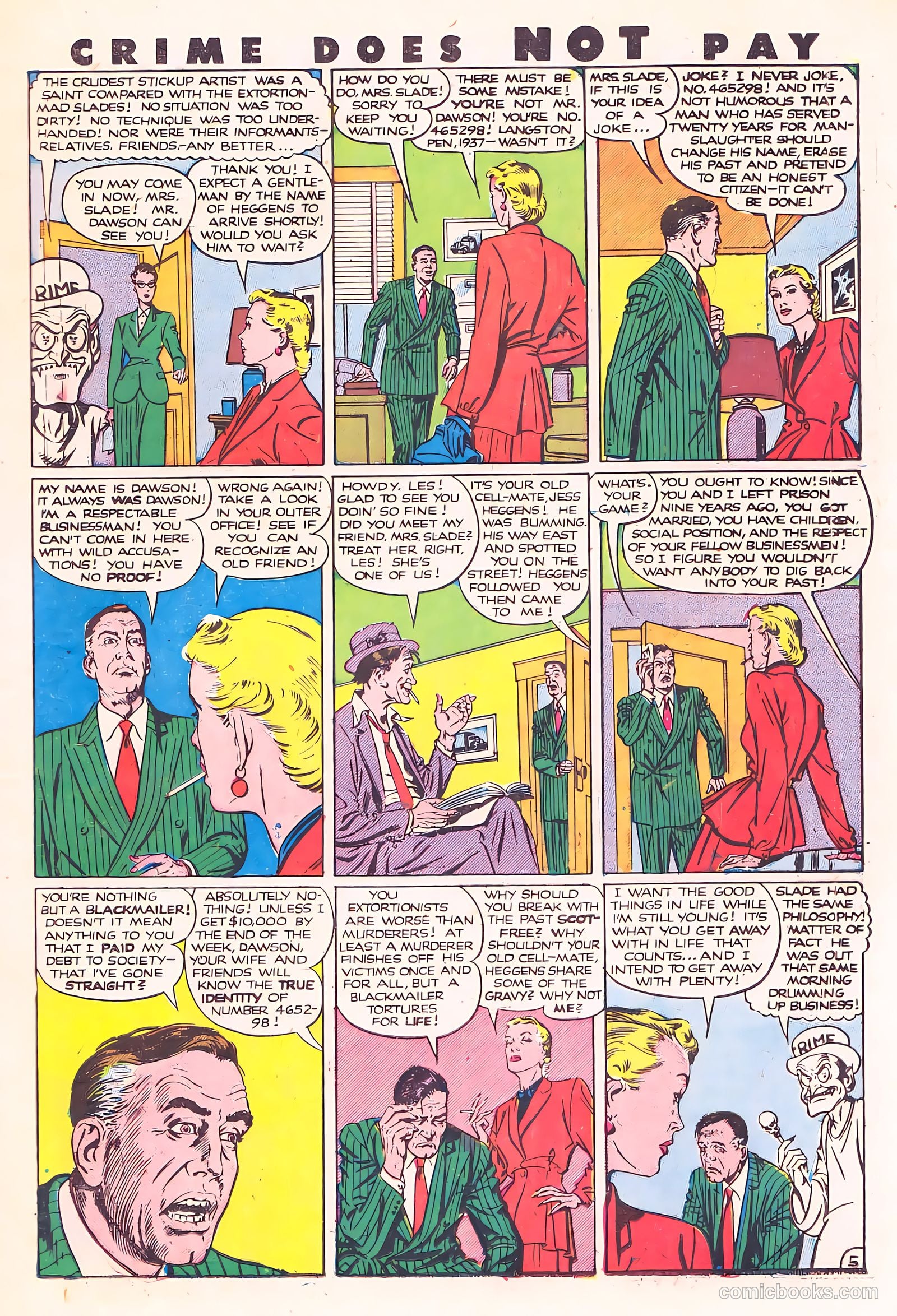 Crime Does Not Pay #87 — page 23 of 53
