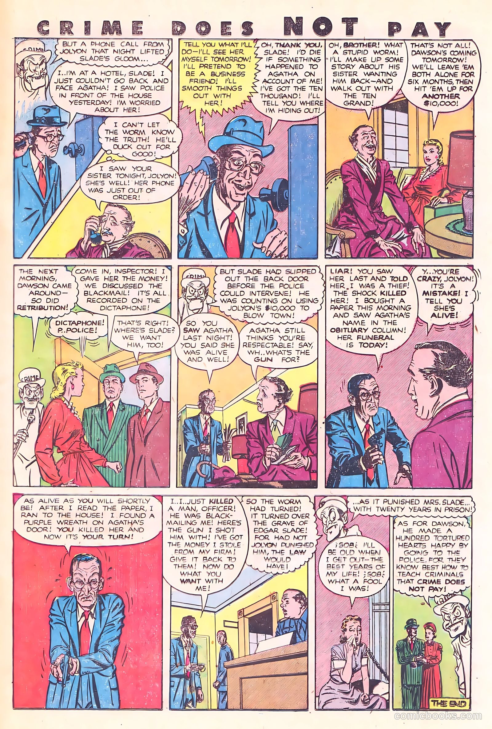 Crime Does Not Pay #87 — page 27 of 53