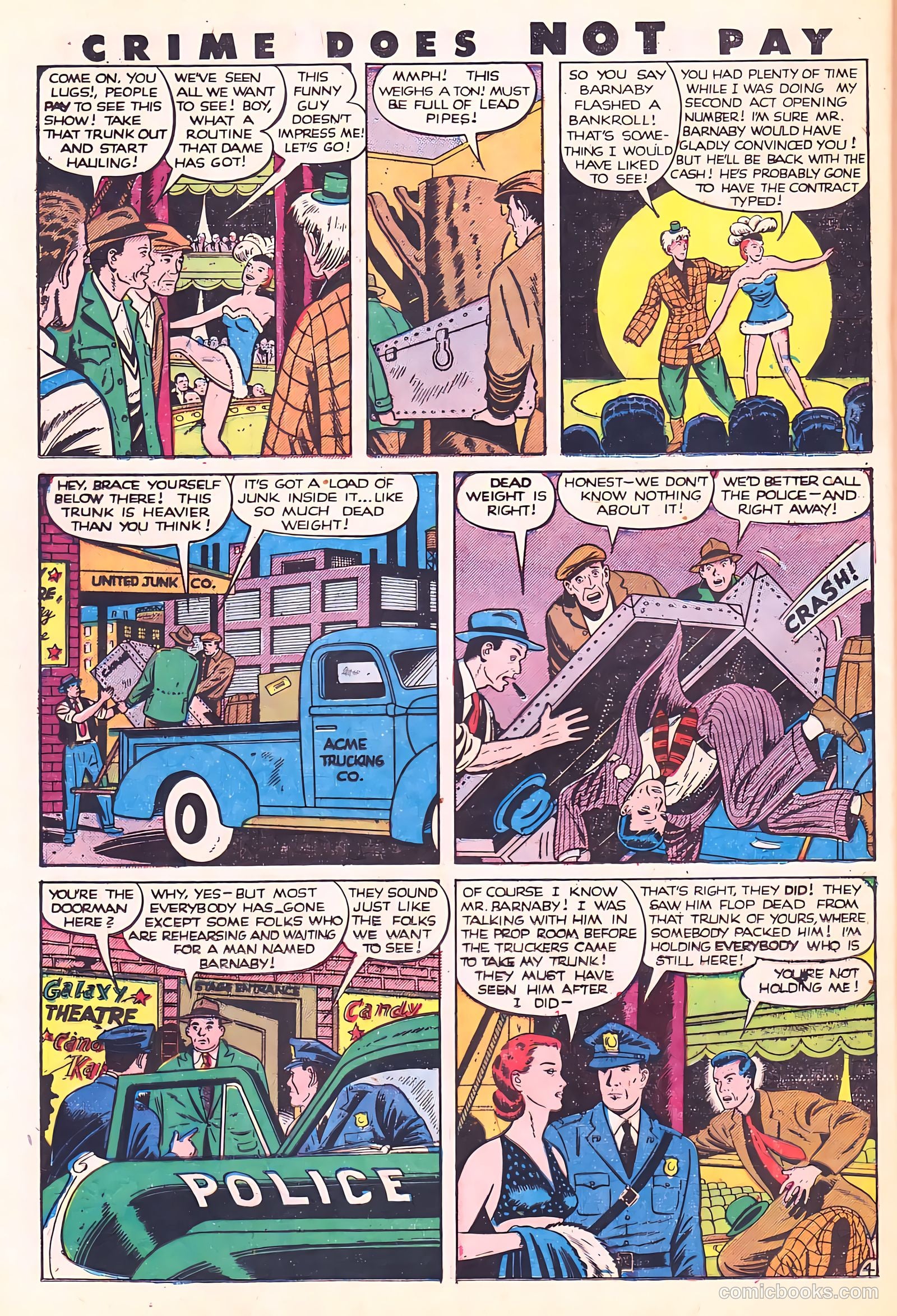 Crime Does Not Pay #87 — page 32 of 53