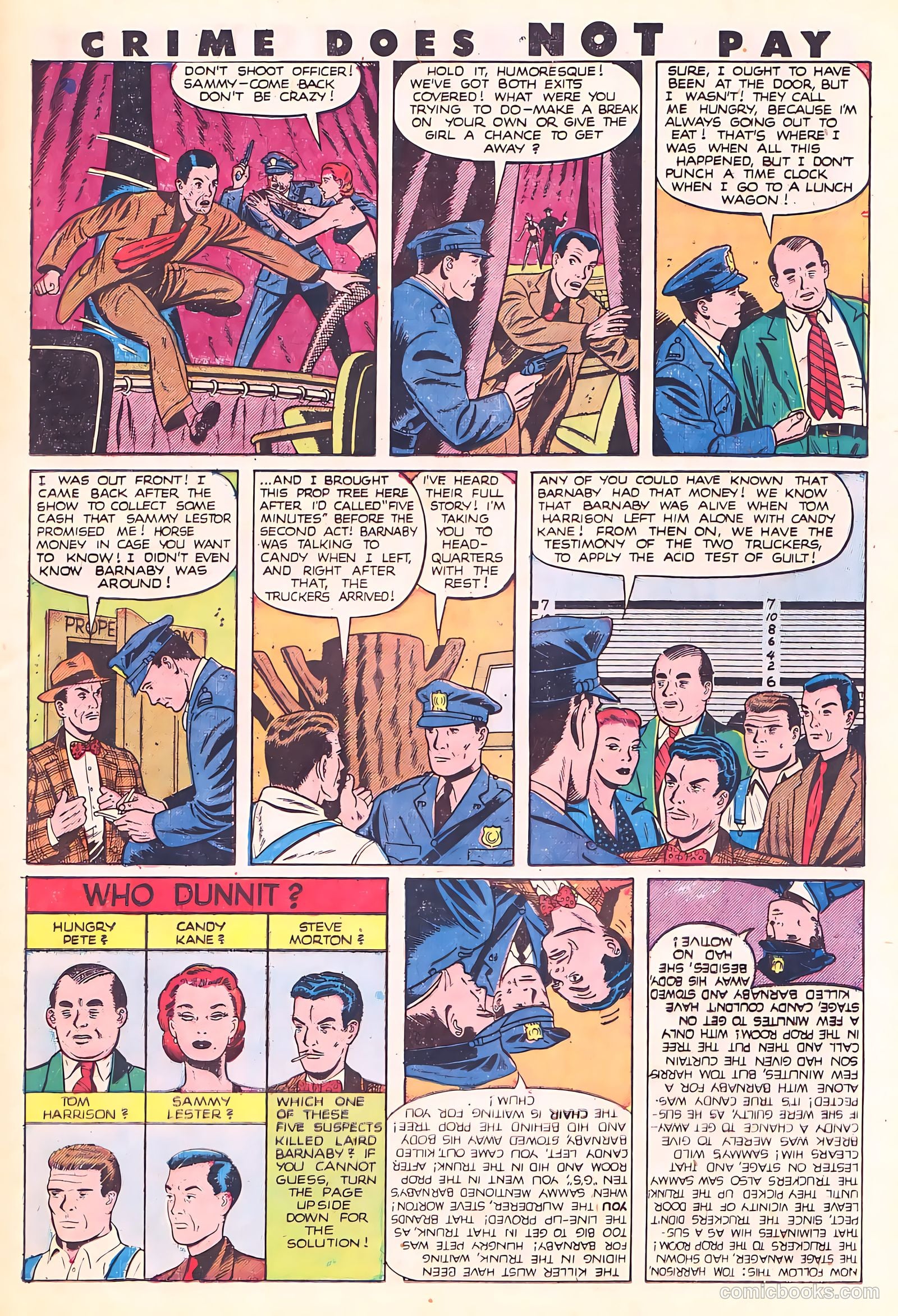 Crime Does Not Pay #87 — page 33 of 53