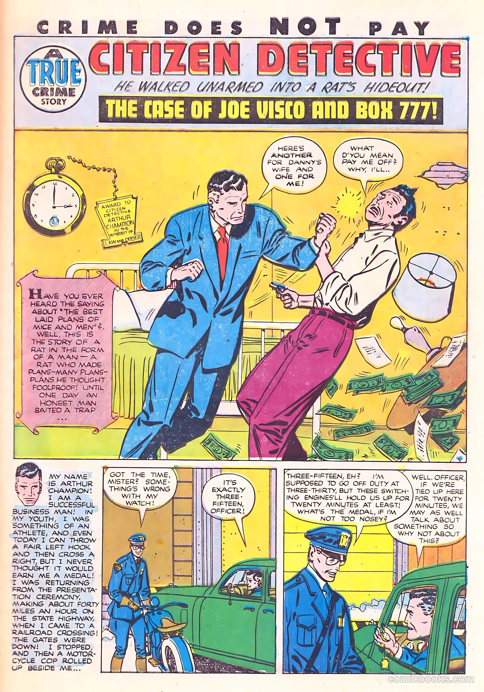 Crime Does Not Pay #87 — page 40 of 53