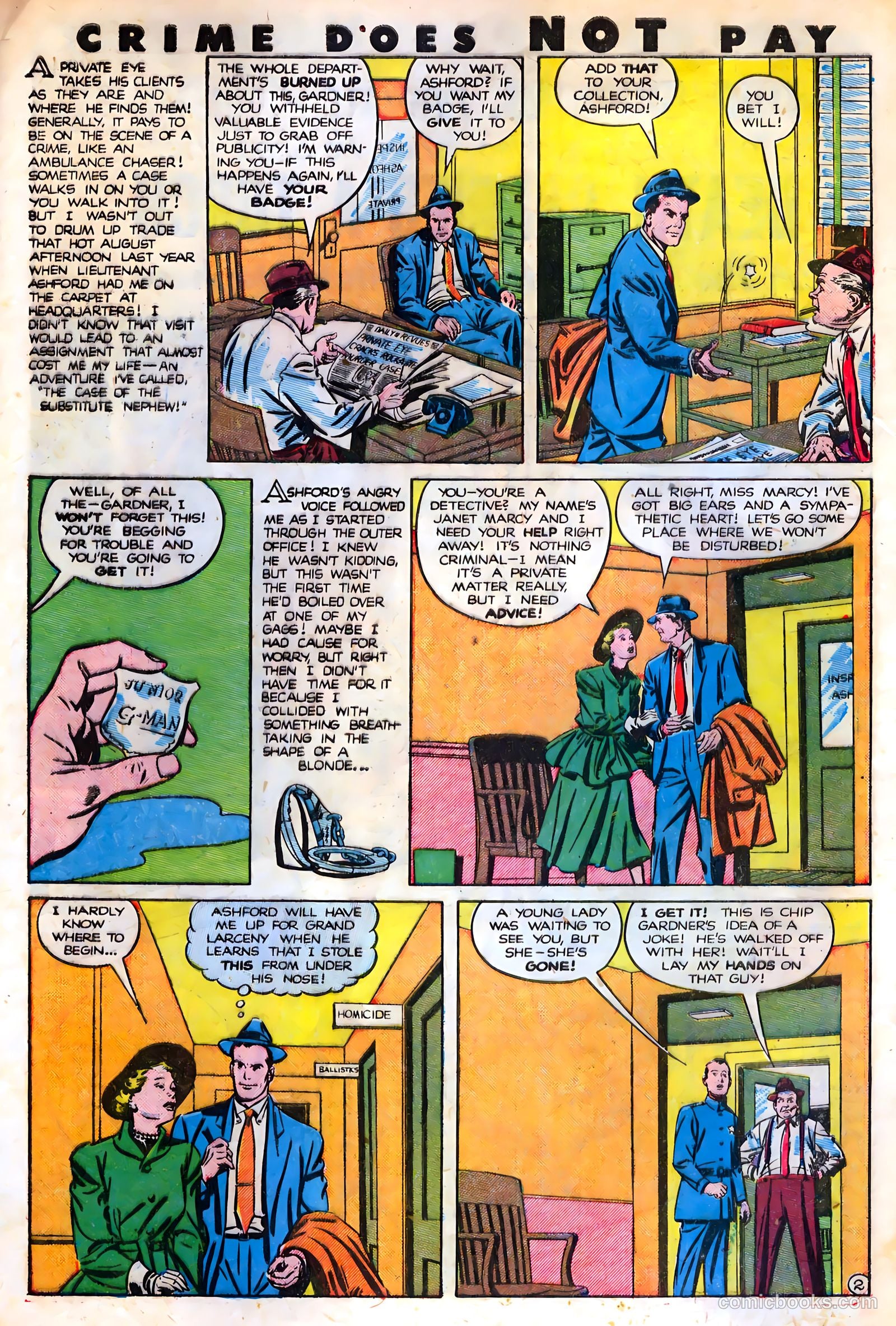 Crime Does Not Pay #88 — page 4 of 52