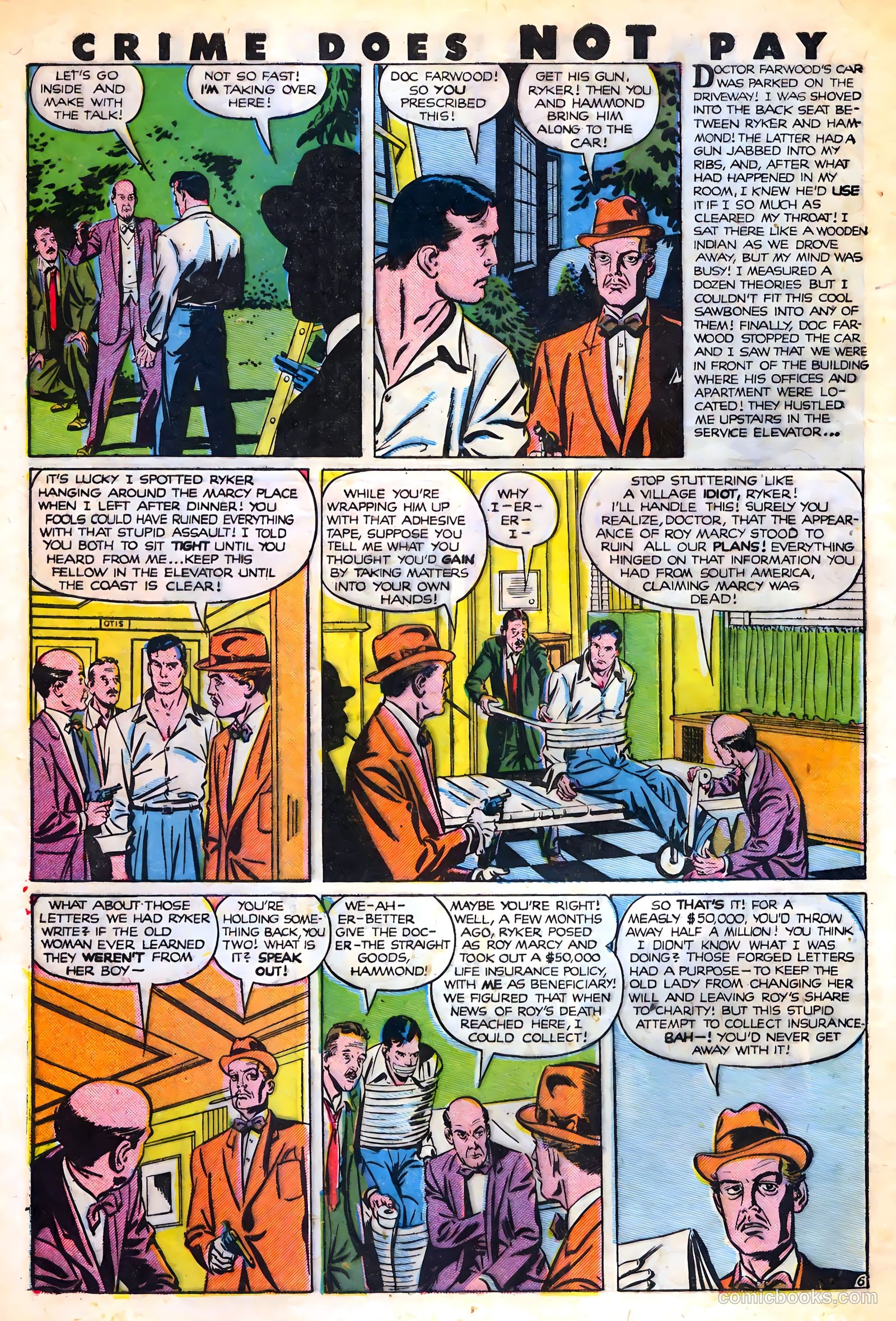 Crime Does Not Pay #88 — page 8 of 52