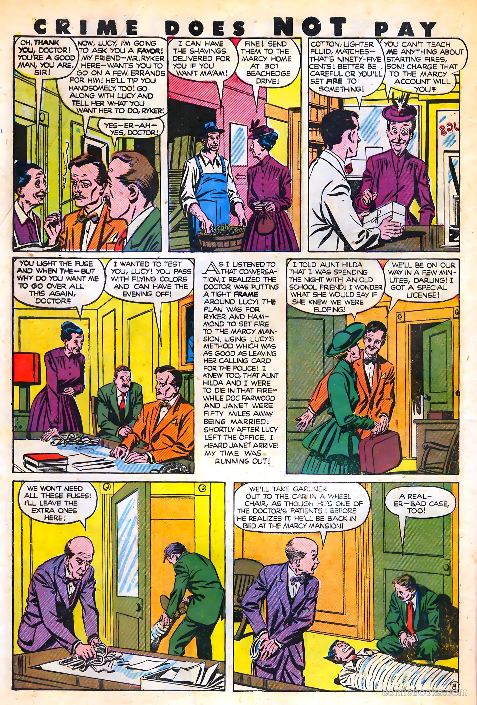 Crime Does Not Pay #88 — page 10 of 52