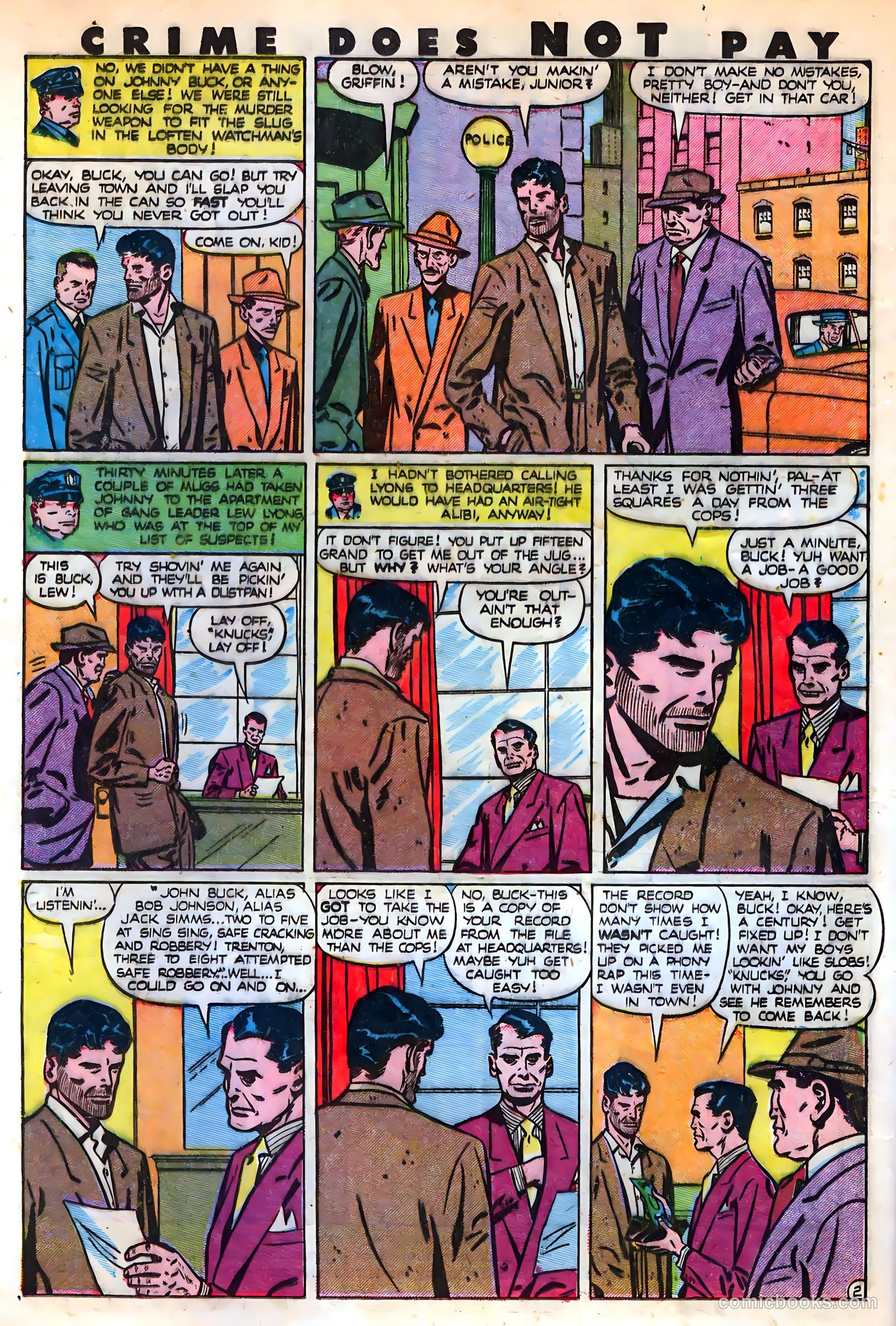 Crime Does Not Pay #88 — page 18 of 52