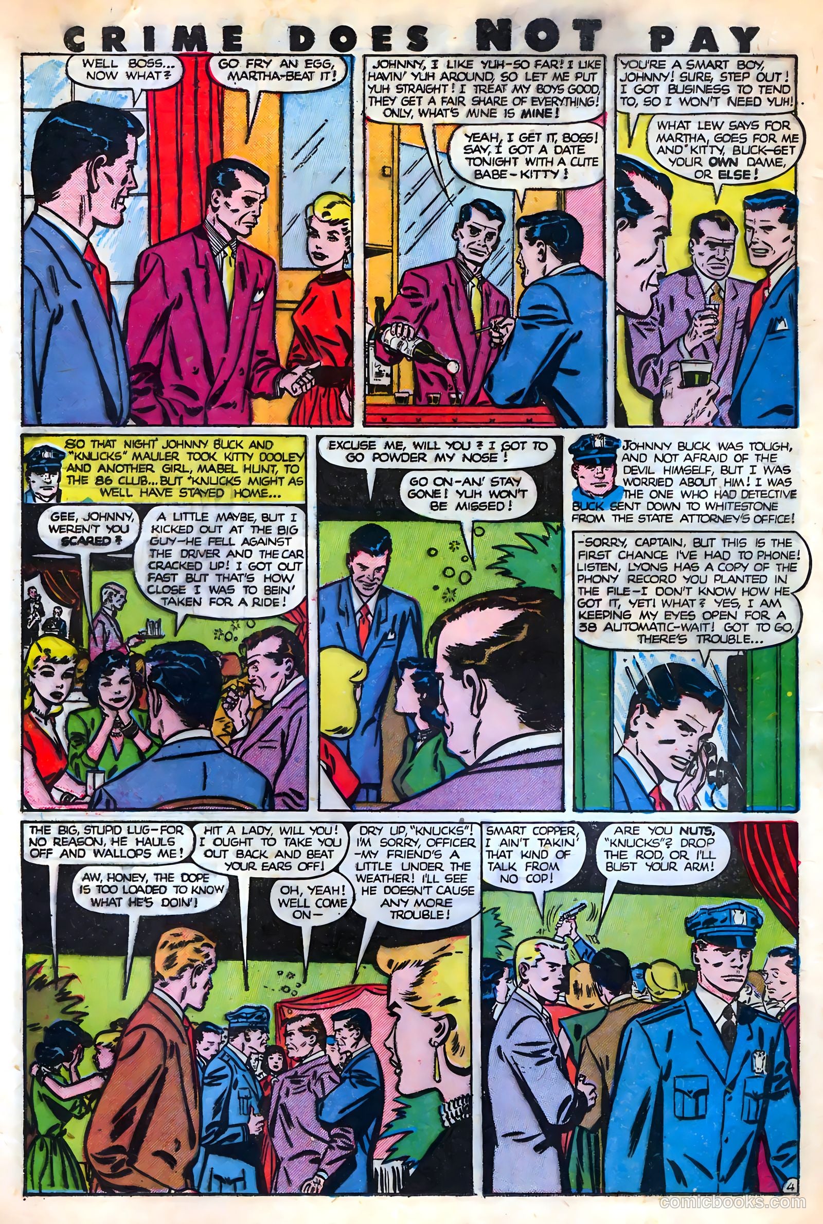 Crime Does Not Pay #88 — page 20 of 52