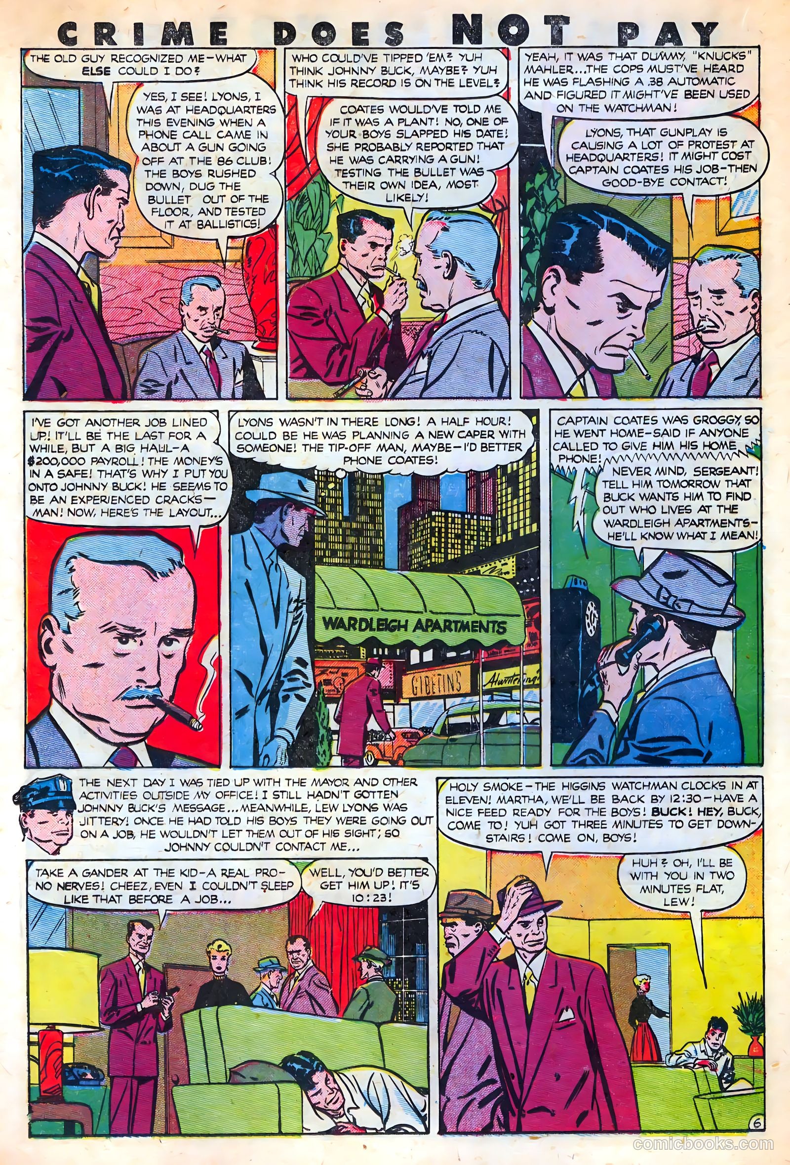 Crime Does Not Pay #88 — page 22 of 52