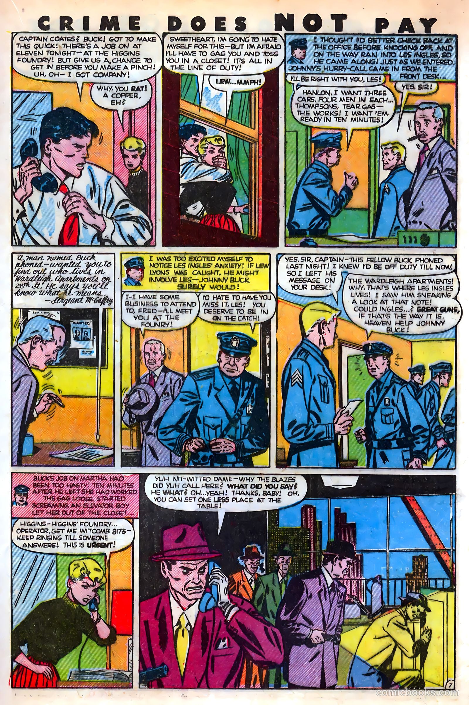 Crime Does Not Pay #88 — page 23 of 52