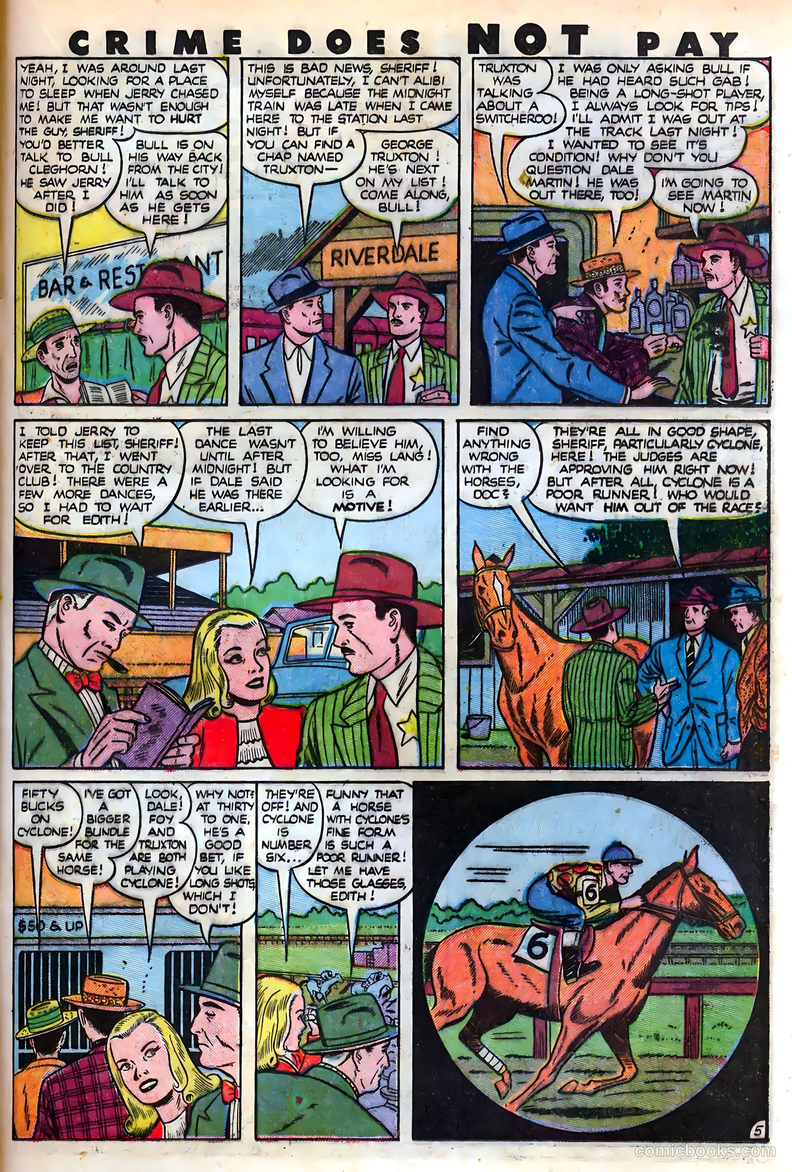 Crime Does Not Pay #88 — page 35 of 52