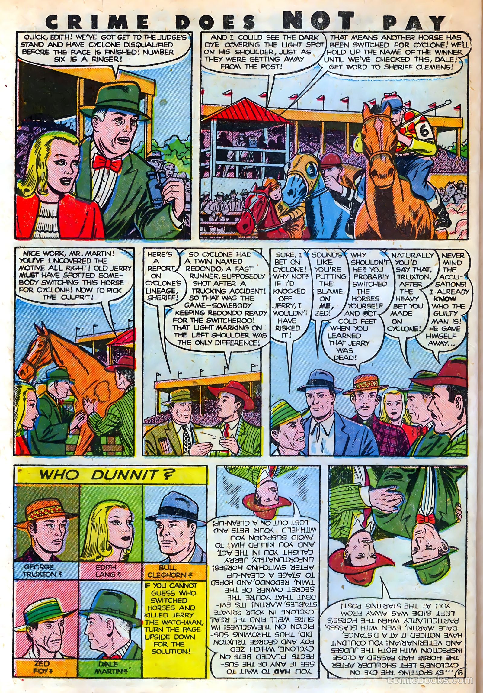 Crime Does Not Pay #88 — page 36 of 52
