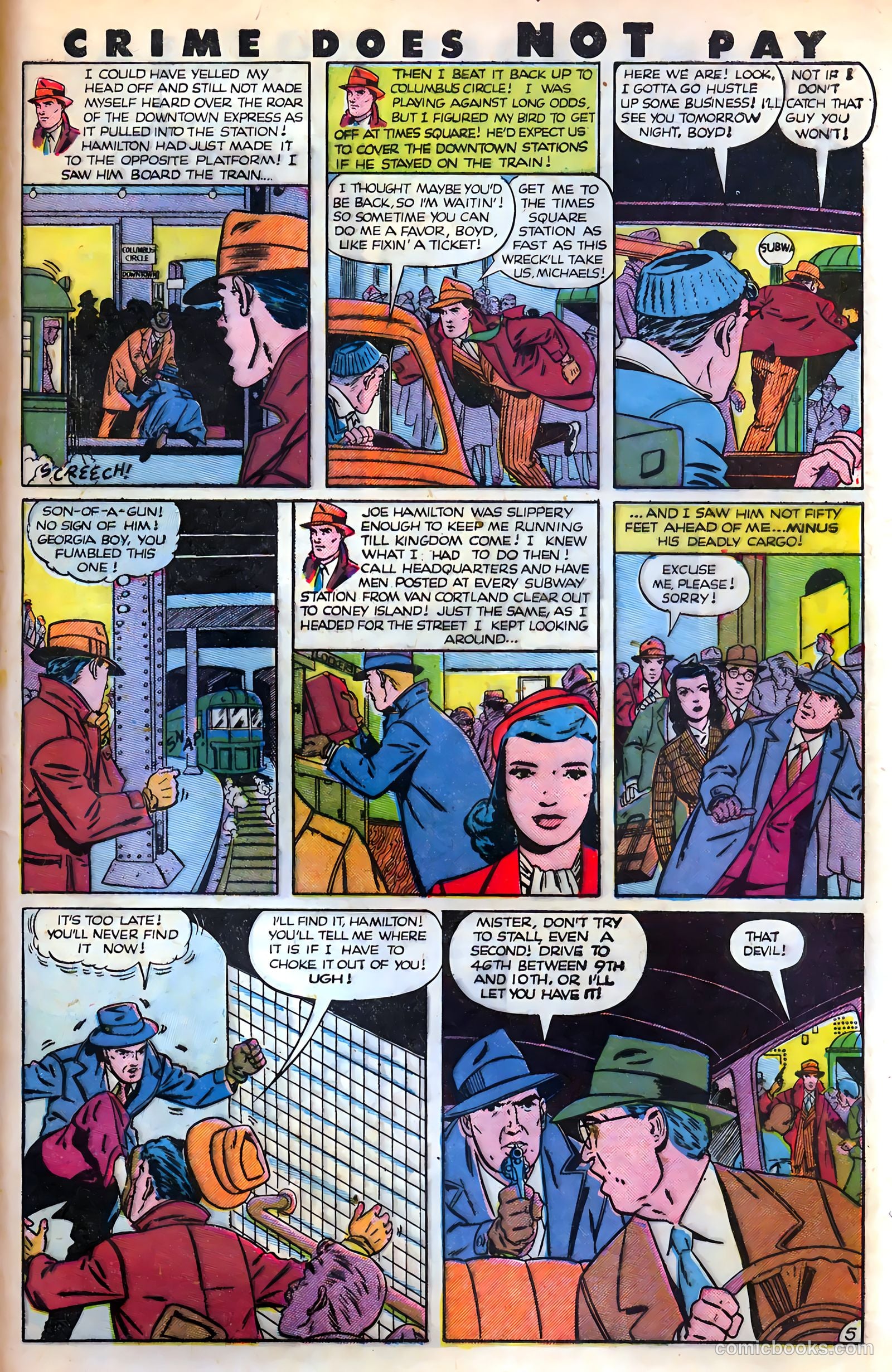 Crime Does Not Pay #88 — page 45 of 52