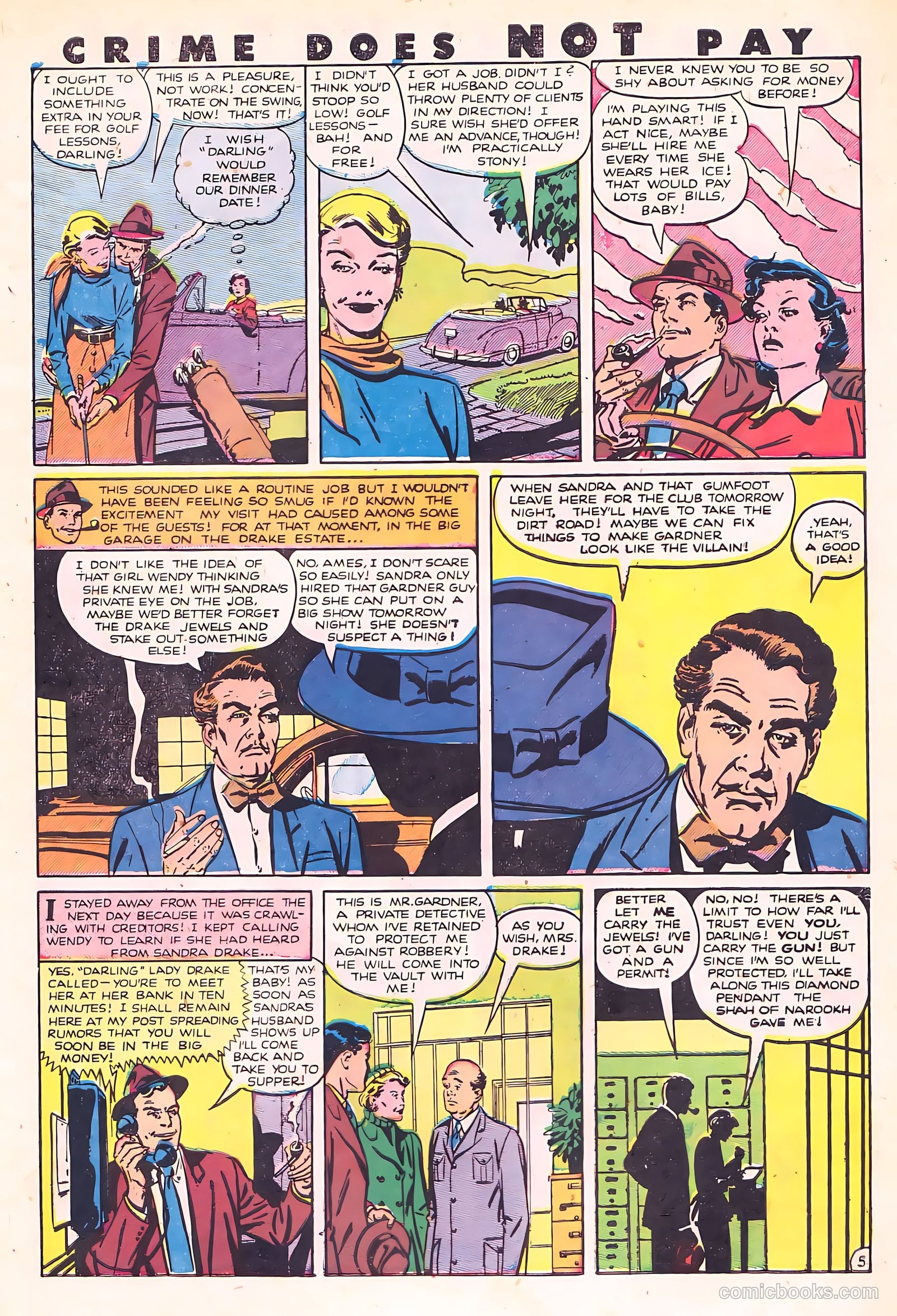 Crime Does Not Pay #89 — page 7 of 53