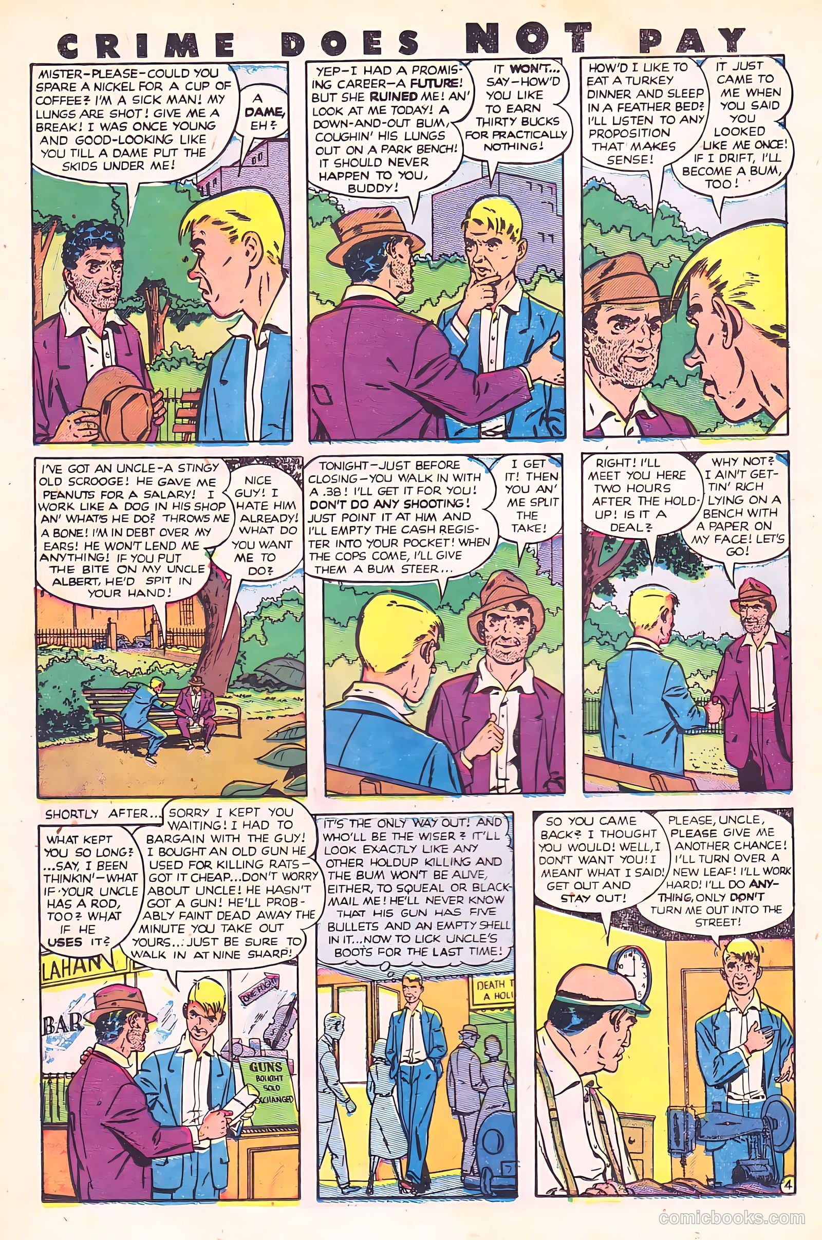 Crime Does Not Pay #89 — page 22 of 53