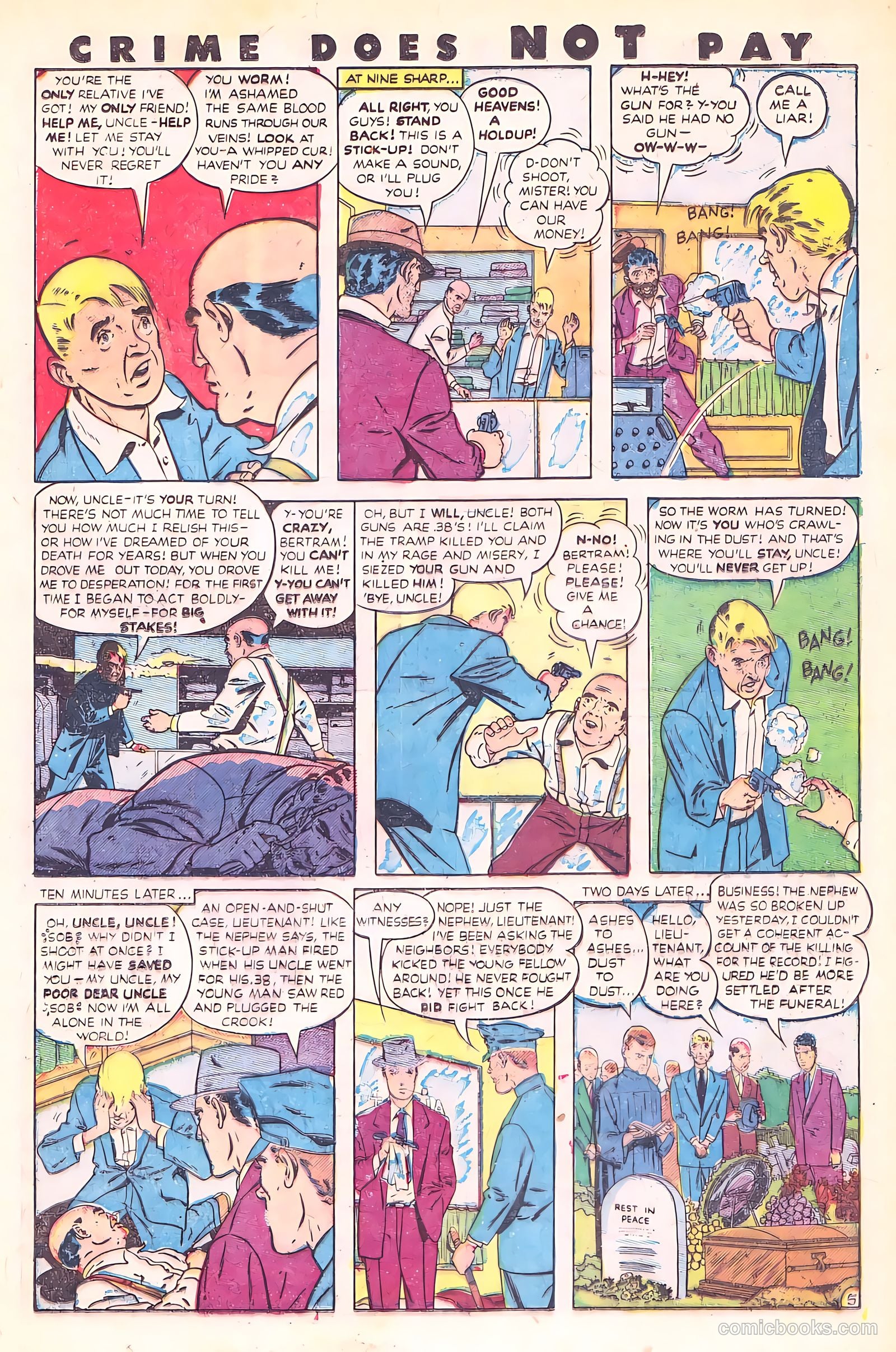 Crime Does Not Pay #89 — page 23 of 53