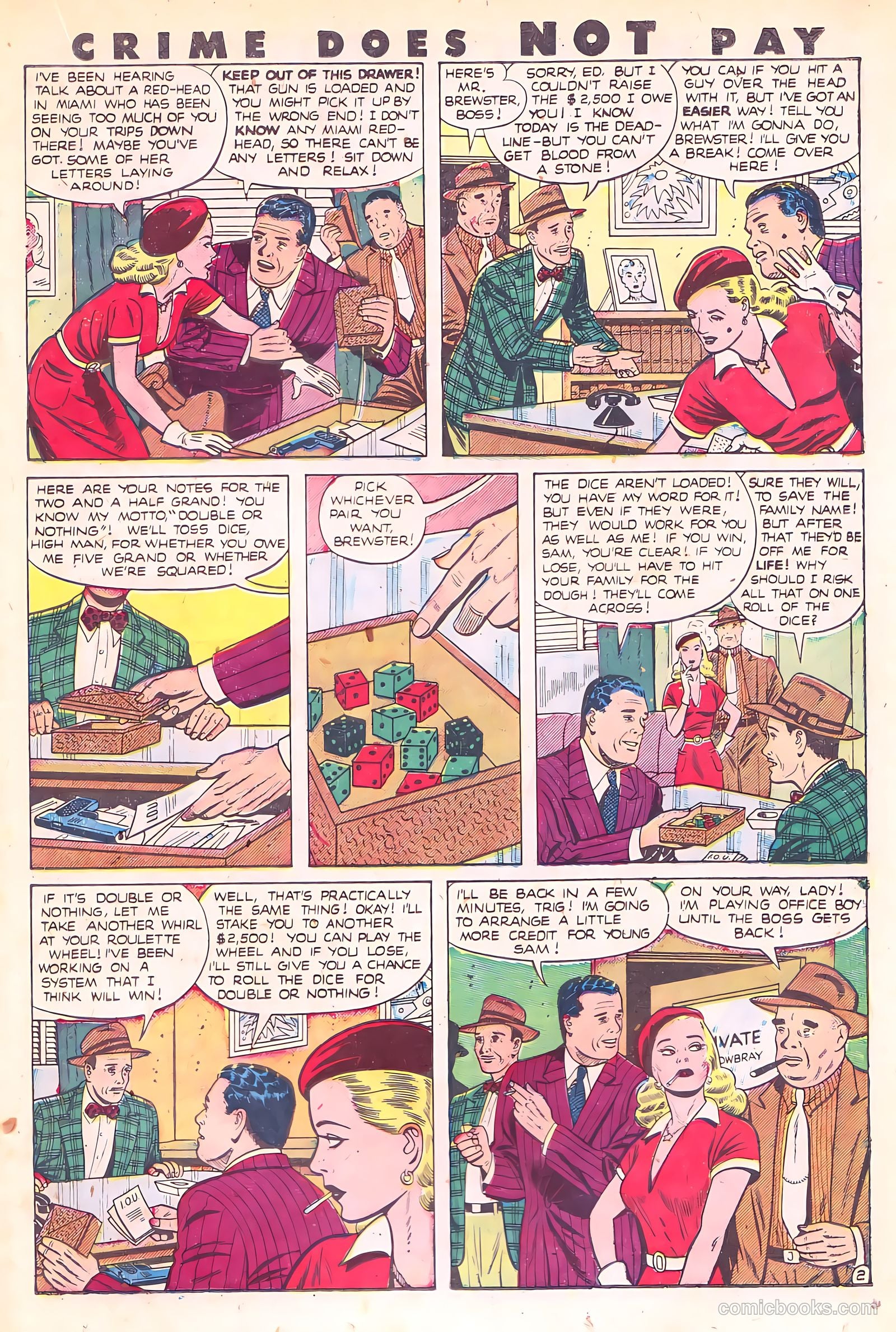 Crime Does Not Pay #89 — page 27 of 53