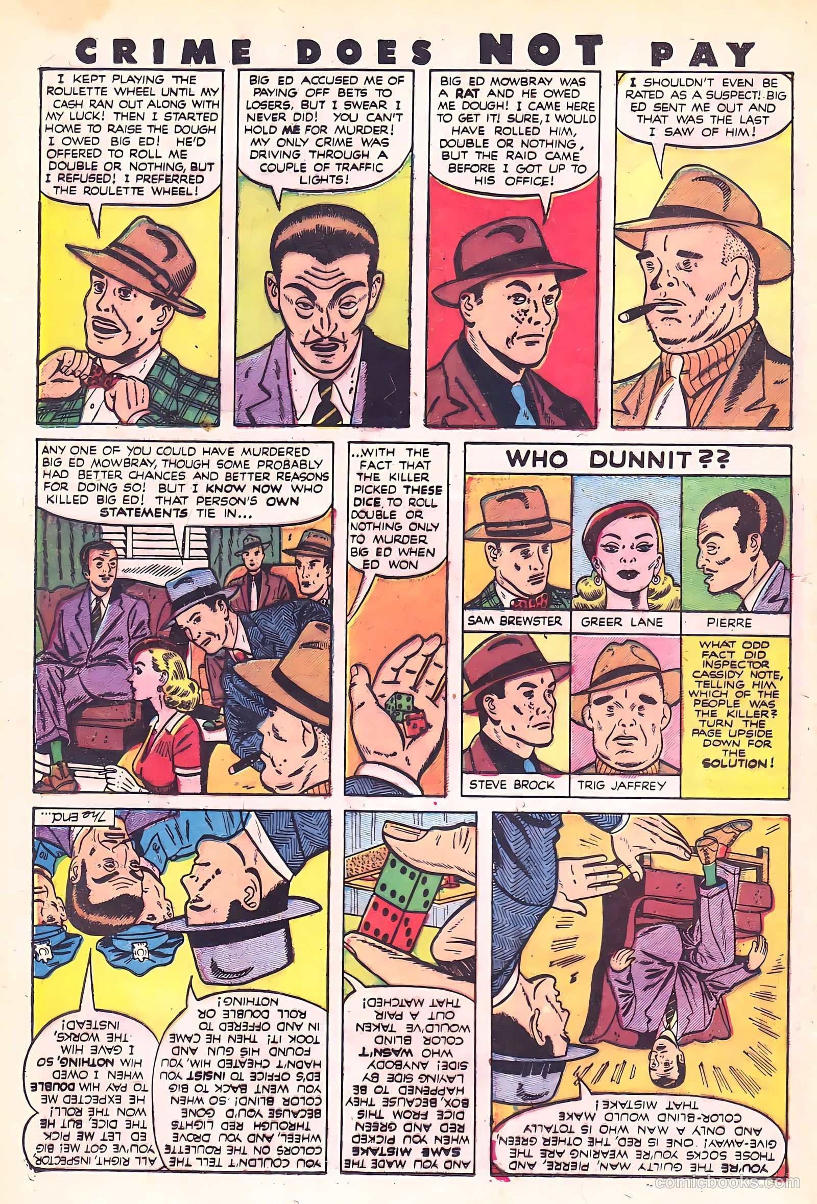 Crime Does Not Pay #89 — page 32 of 53