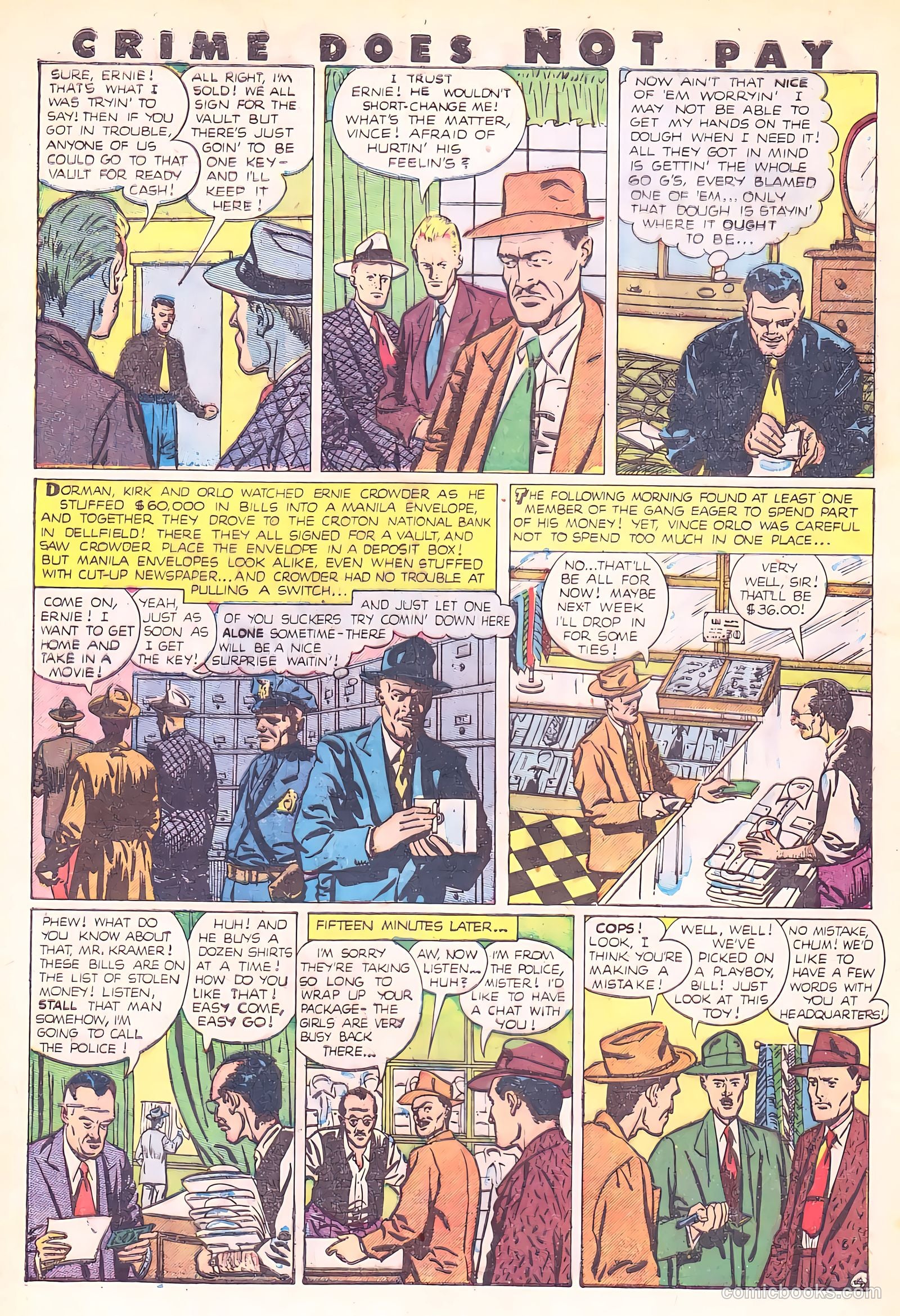 Crime Does Not Pay #89 — page 43 of 53