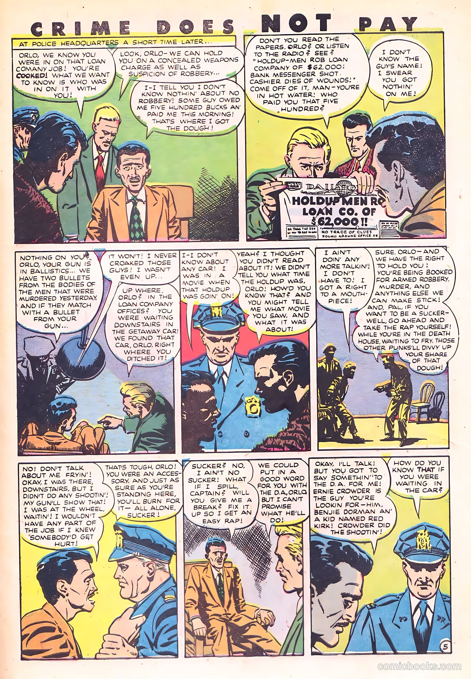 Crime Does Not Pay #89 — page 44 of 53
