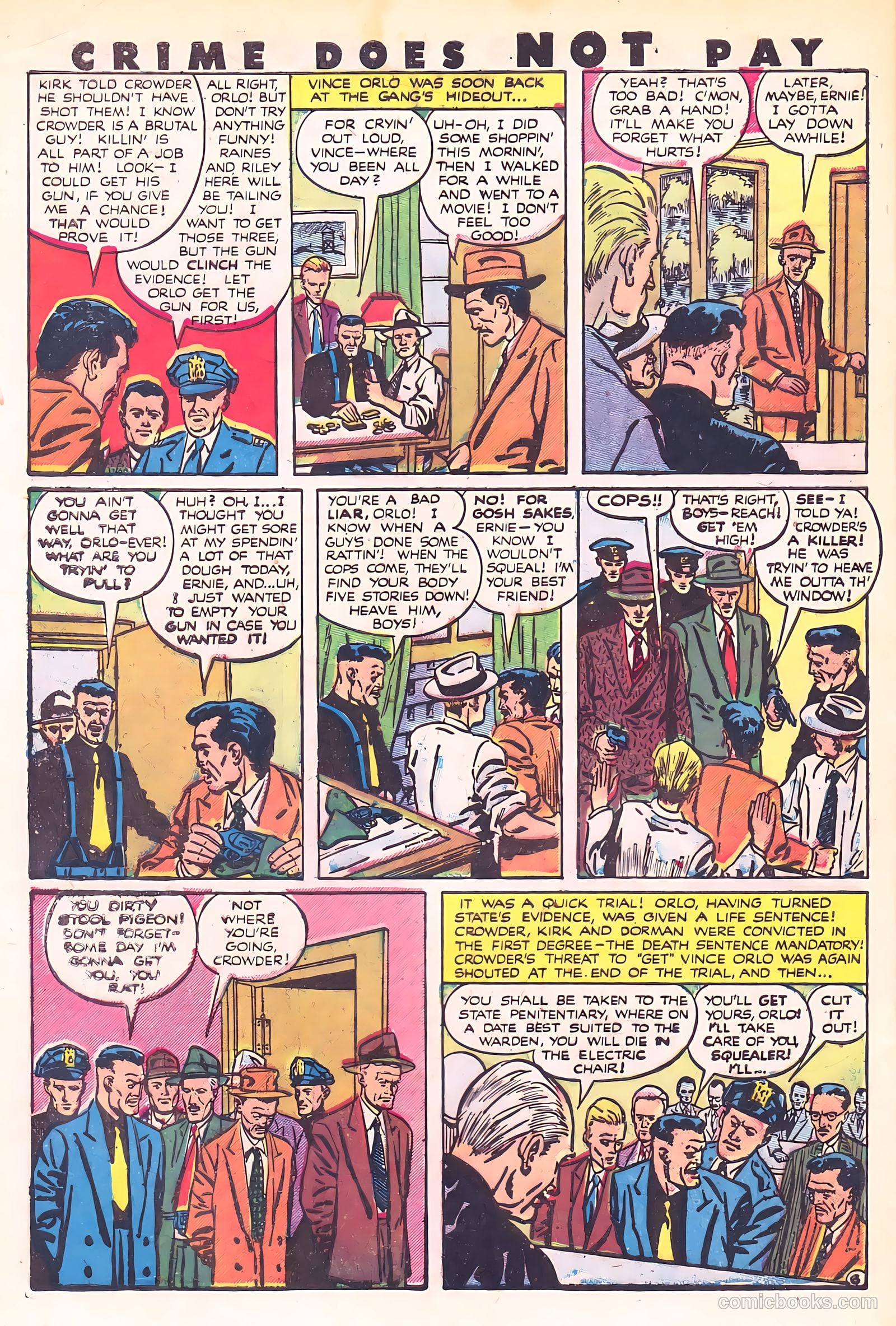 Crime Does Not Pay #89 — page 45 of 53